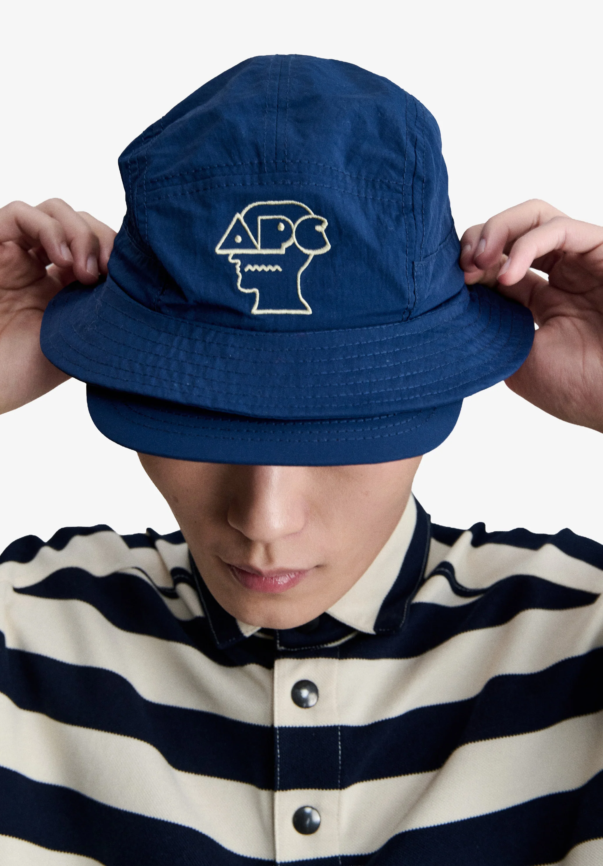 A.P.C. x Brain Dead Bucket hat