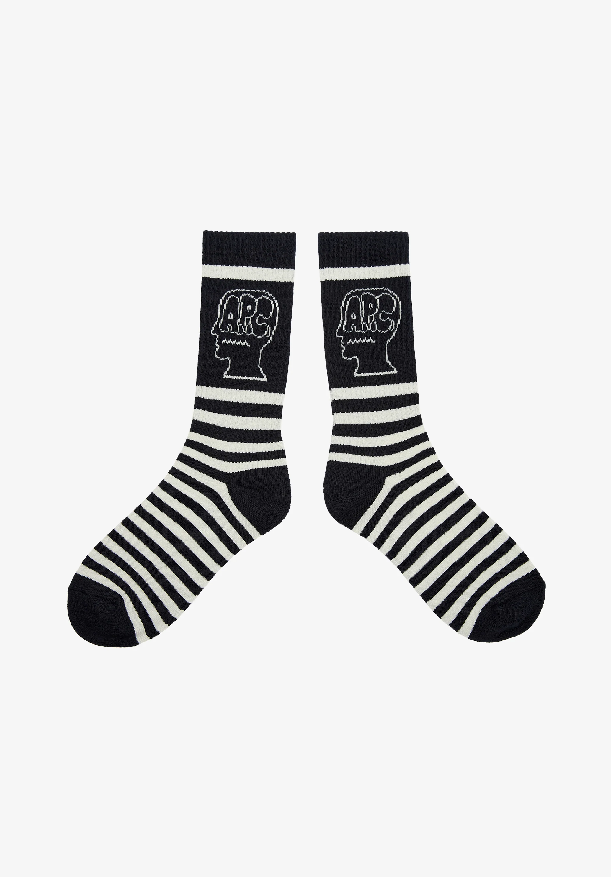 A.P.C. x Brain Dead Striped socks