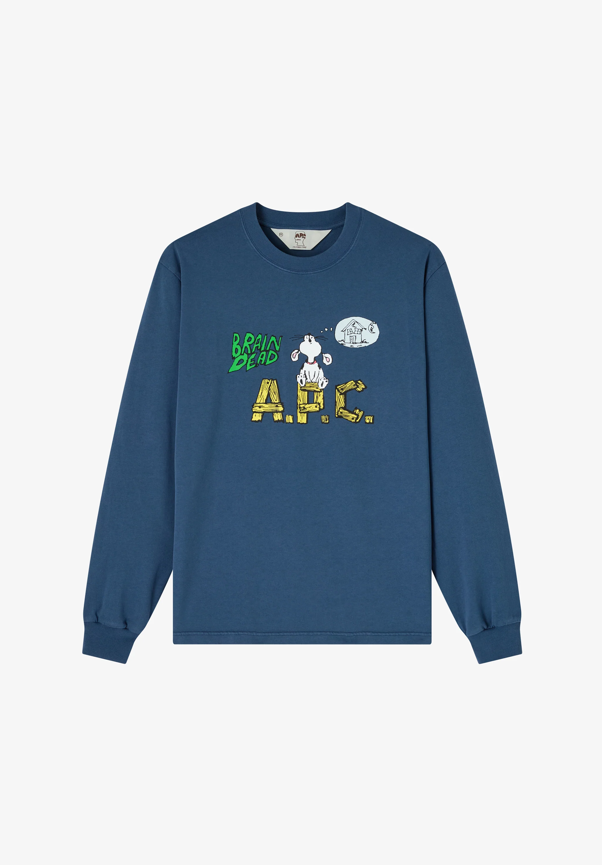A.P.C. x Brain Dead Homesick long-sleeve T-shirt