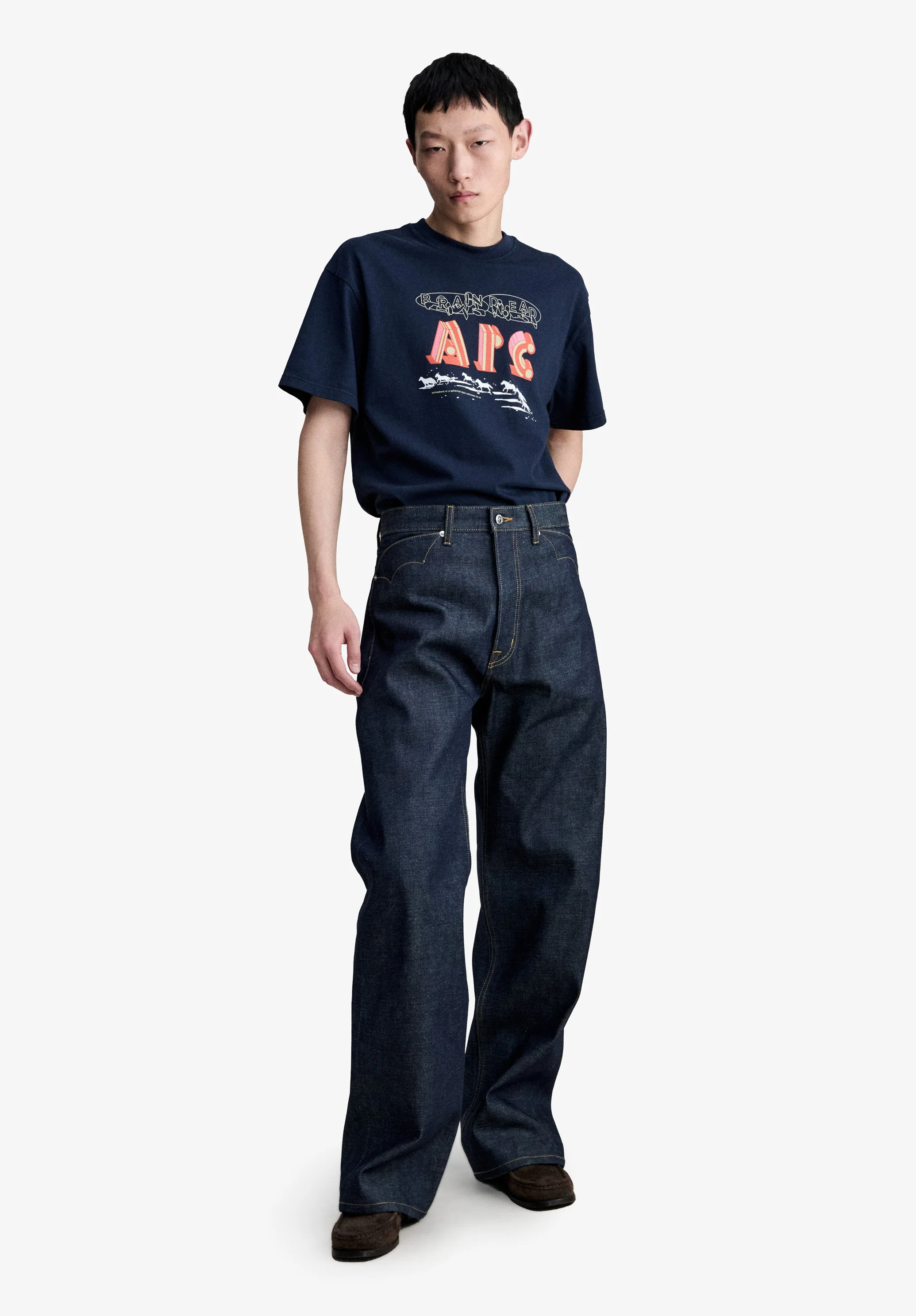 A.P.C. x Brain Dead In A Daze T-shirt