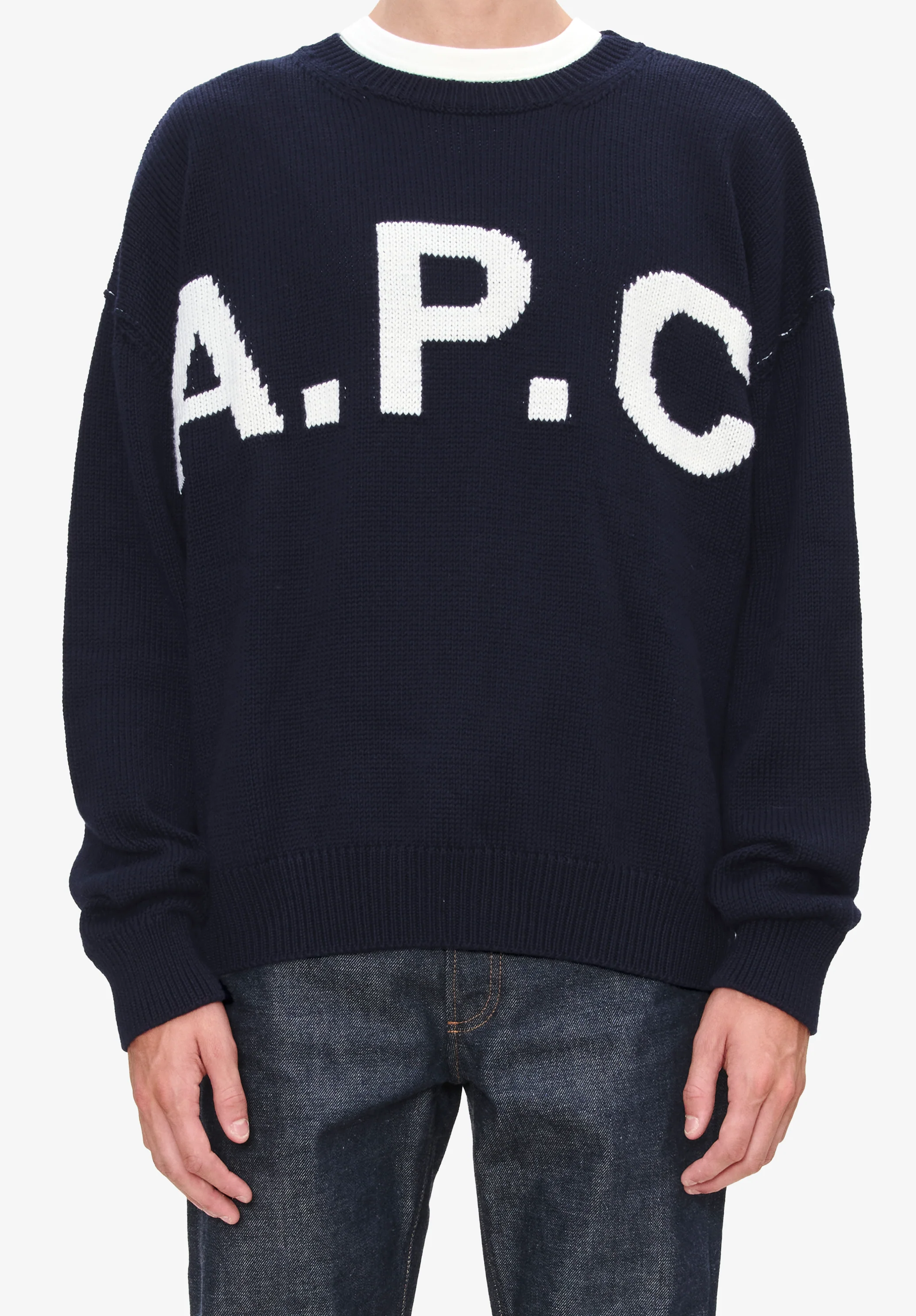 Logo A.P.C. sweater (M)