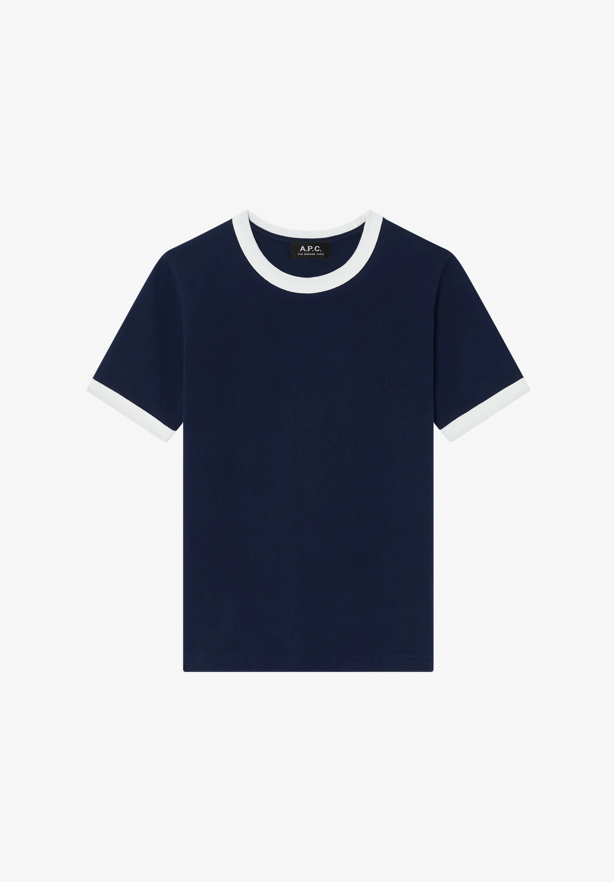 Ringer crop T-shirt