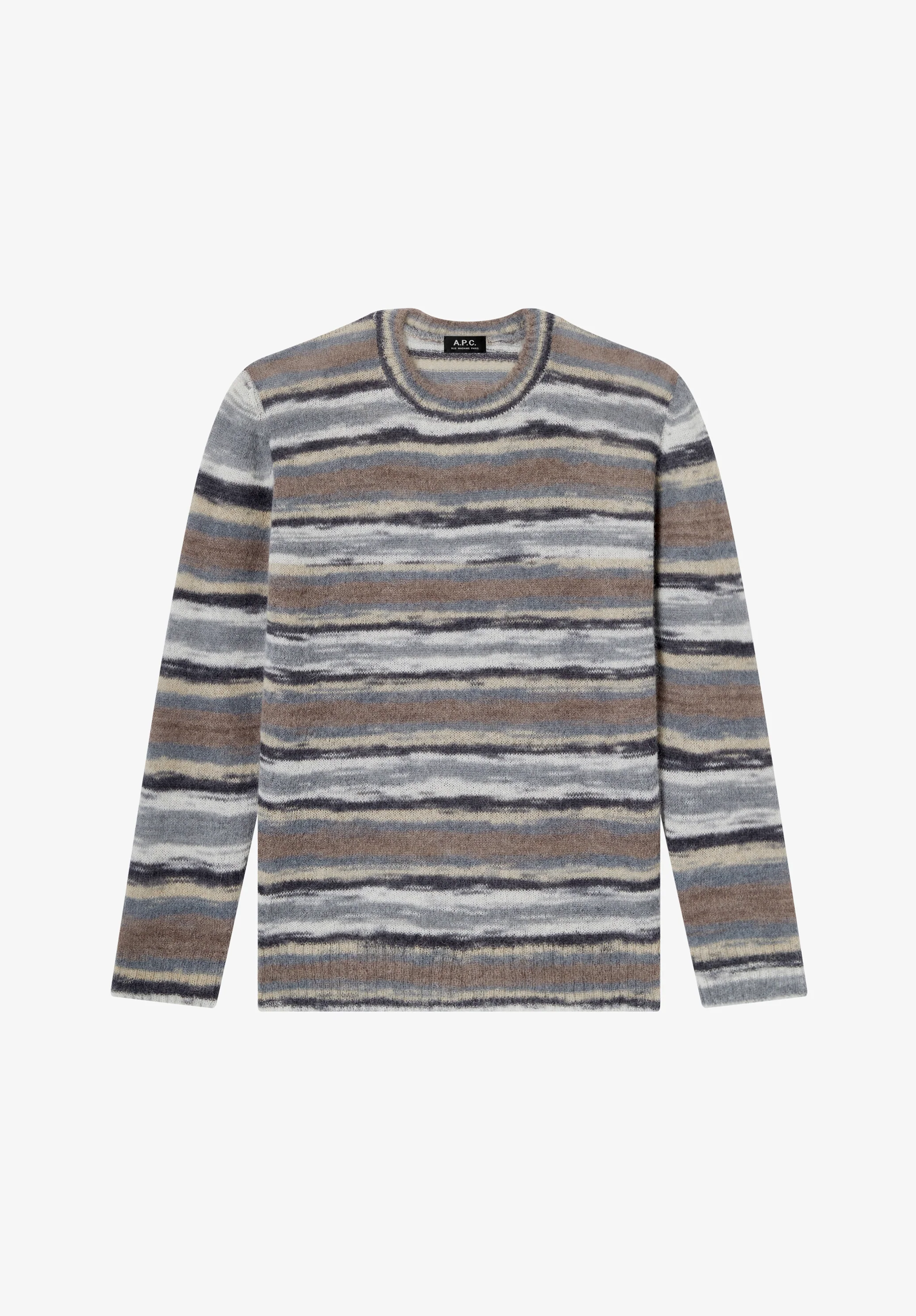 Striped Alpaca Sweater