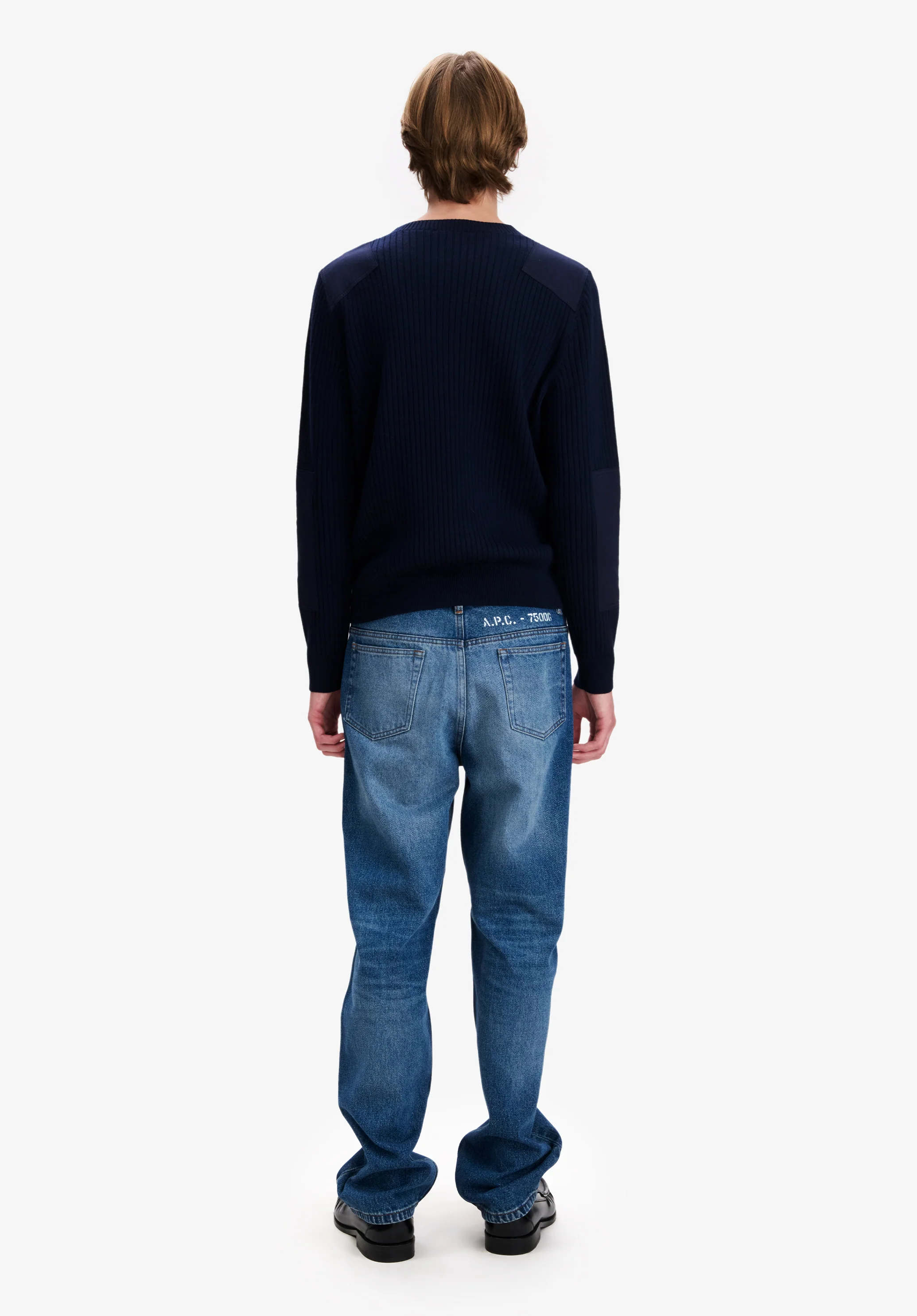 Merino Wool Military Sweater