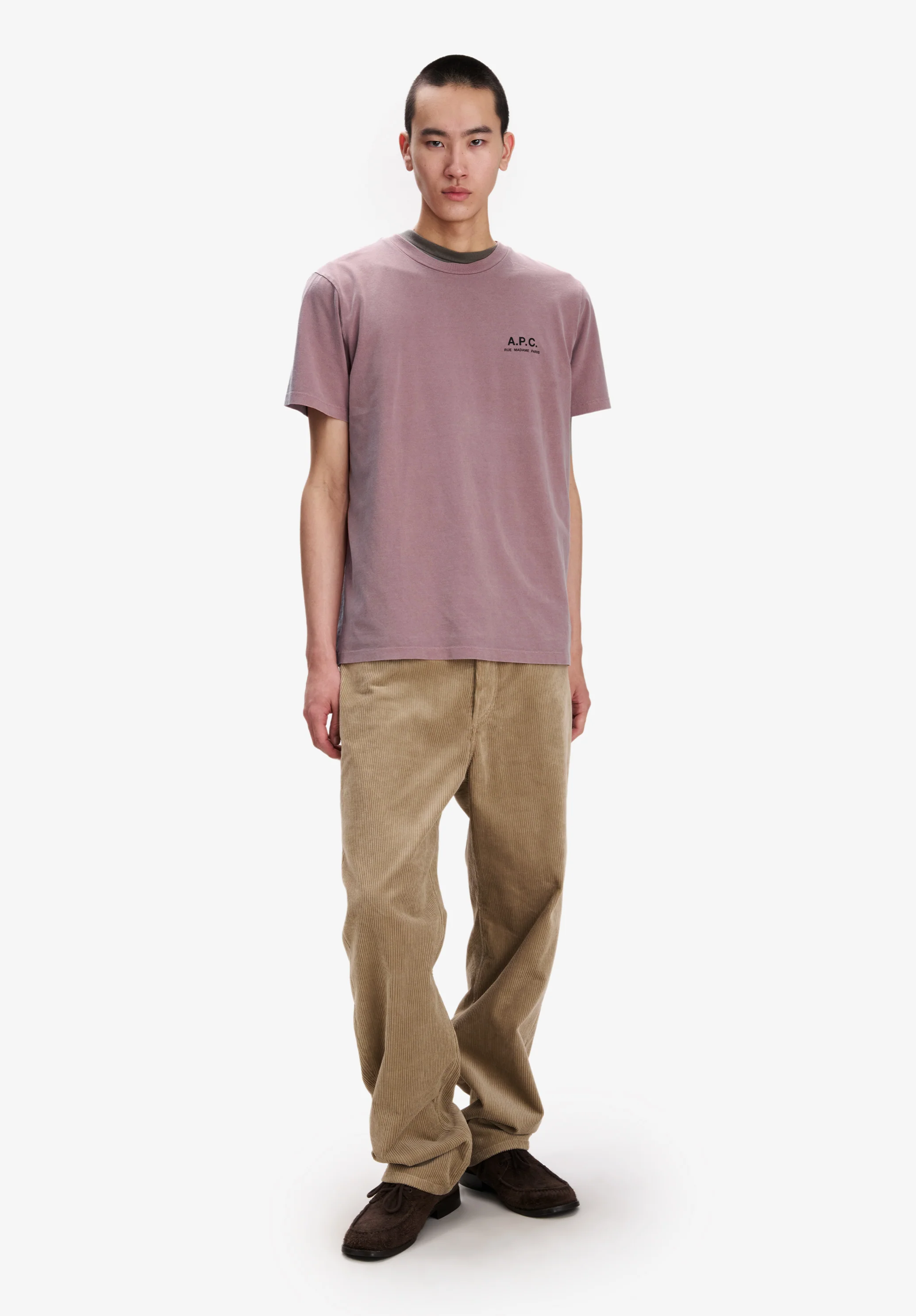 T-Shirt With A.P.C. Rue Madame Logo (M)