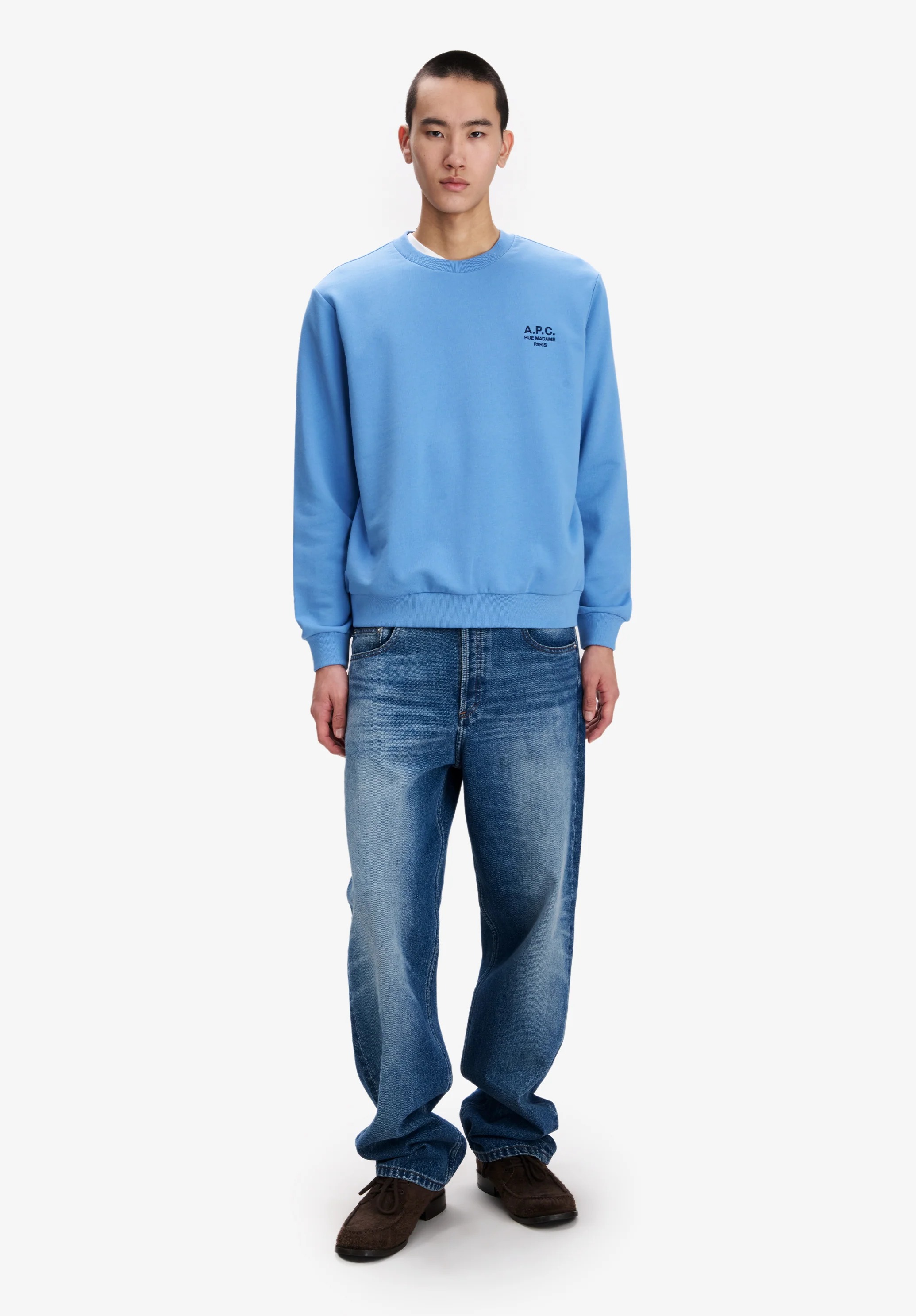 Sweatshirt With A.P.C. Rue Madame Logo (M)