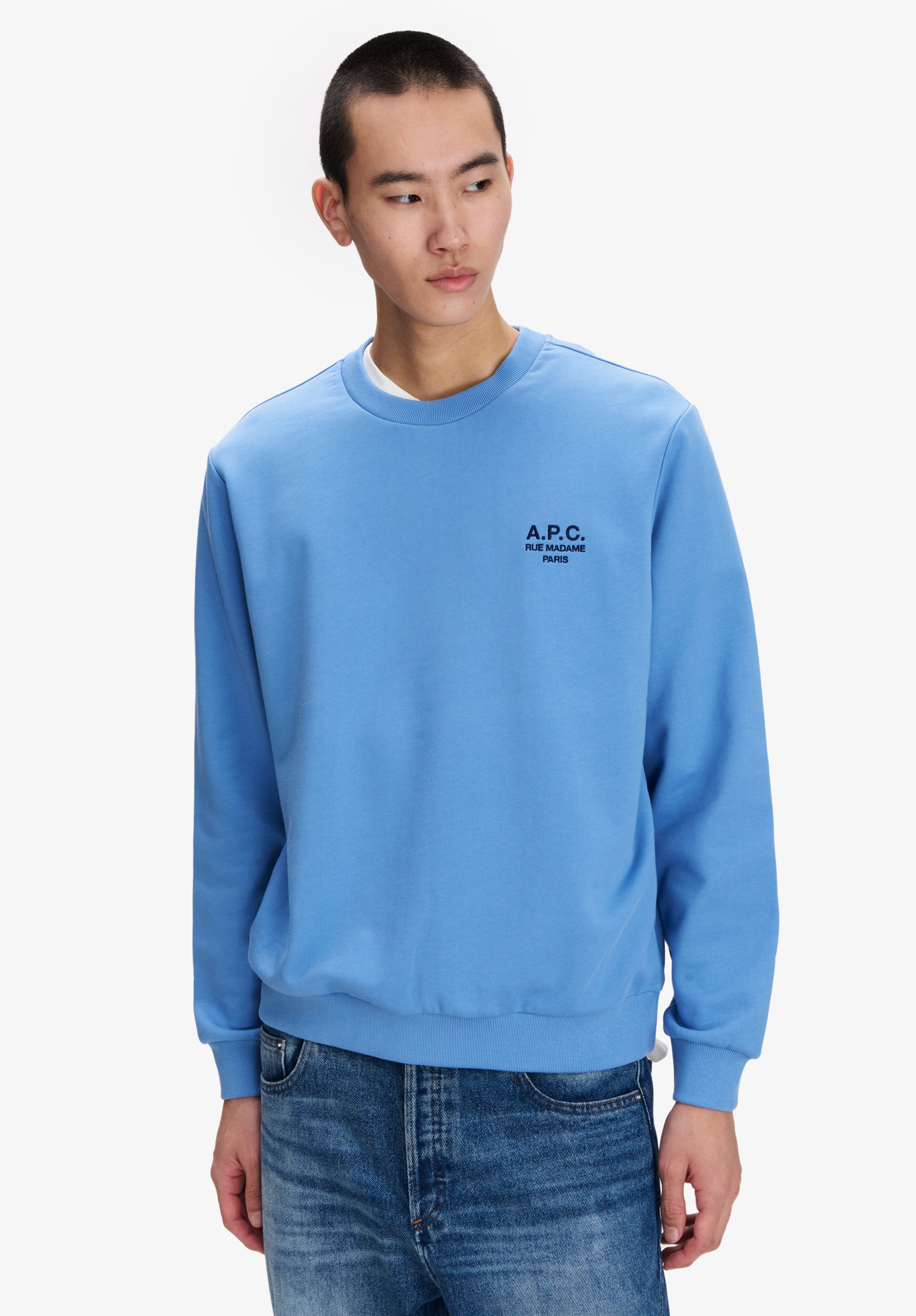 Sweatshirt With A.P.C. Rue Madame Logo (M)