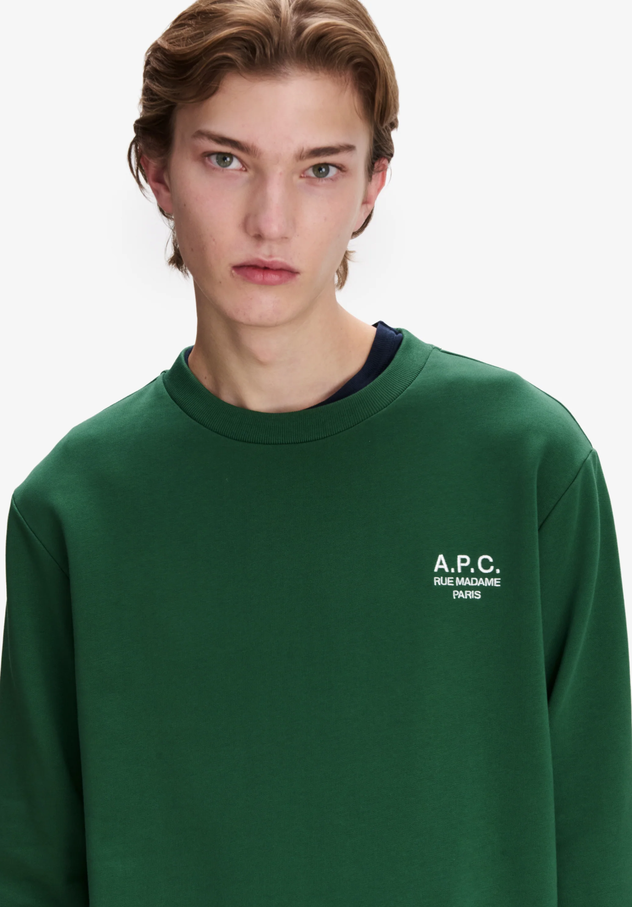 Sweatshirt With A.P.C. Rue Madame Logo (M)