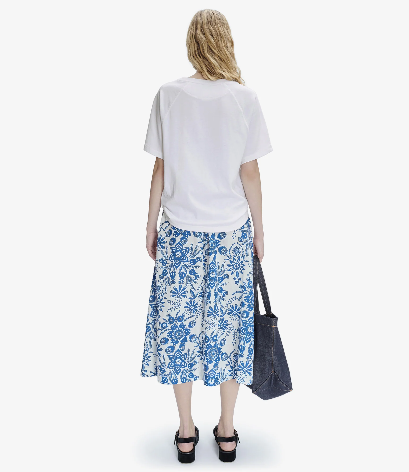 Long Ravenna skirt