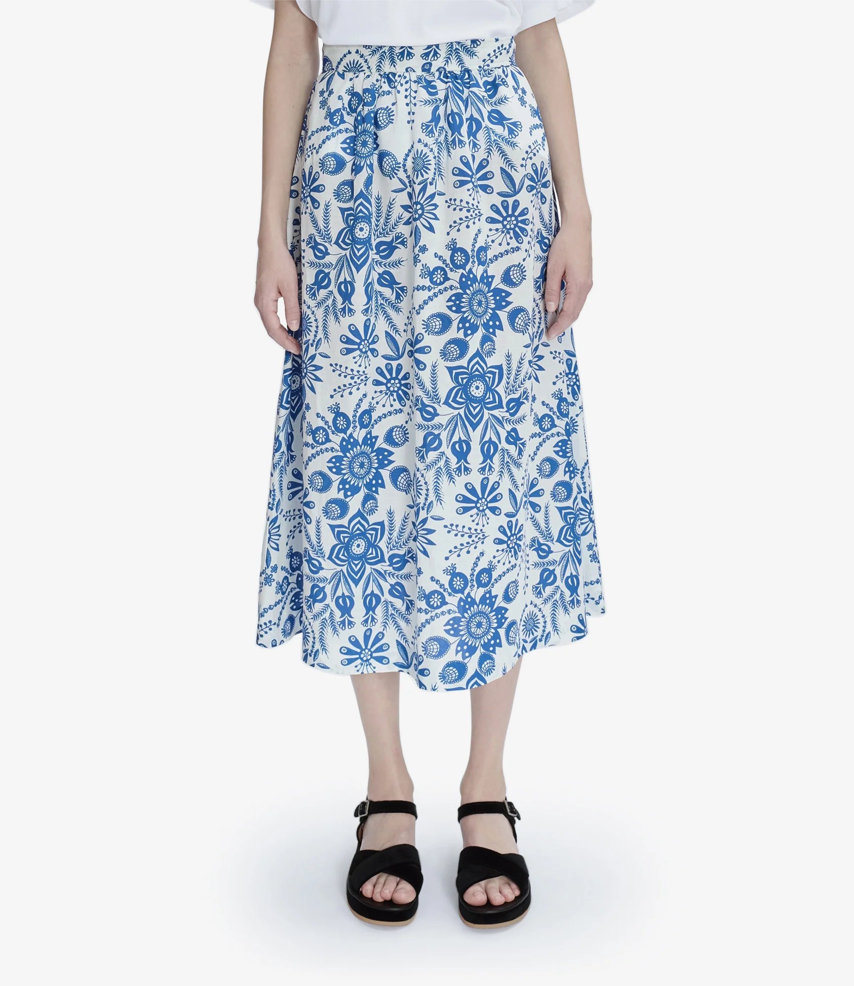 Long Ravenna skirt
