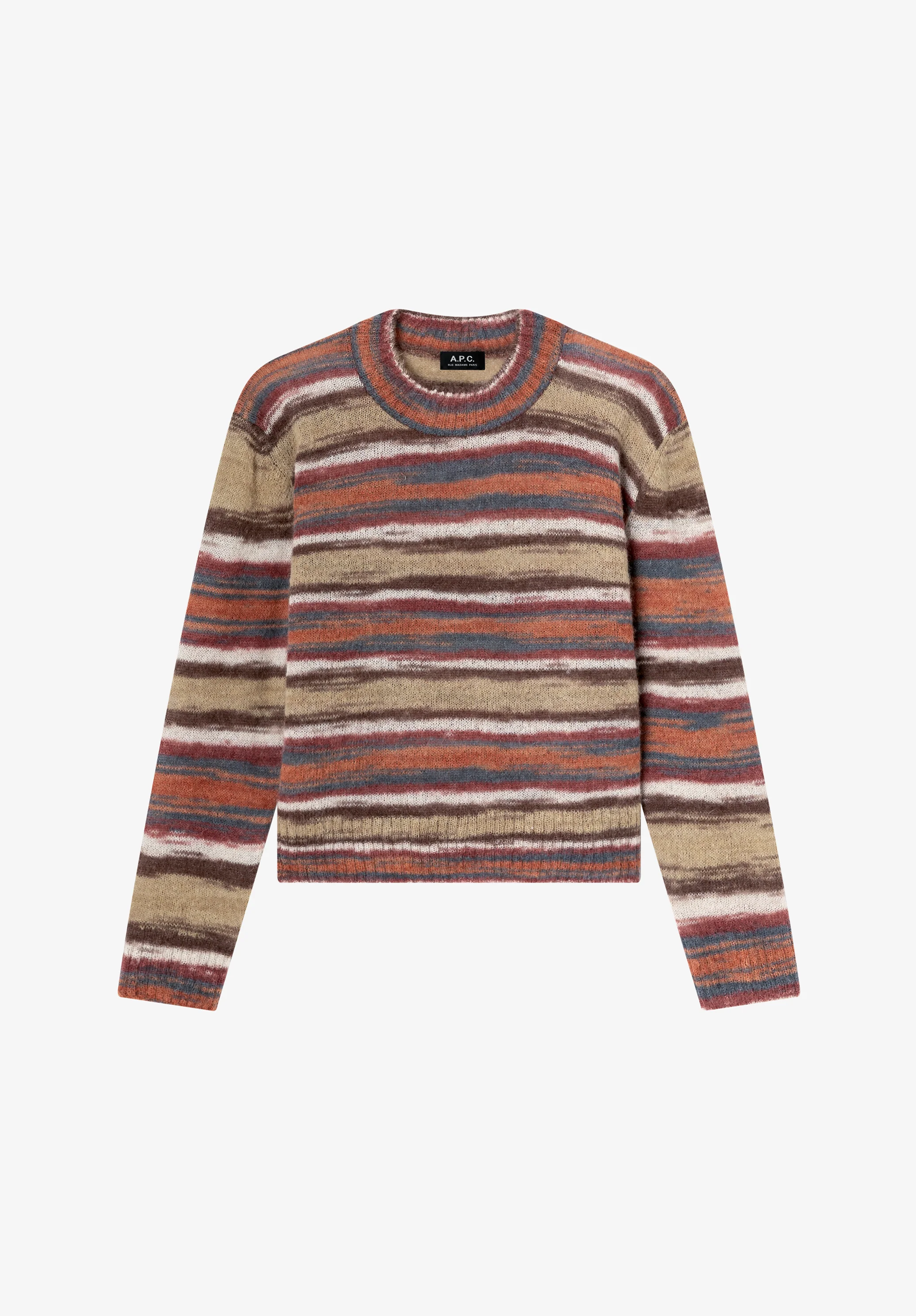 Striped Alpaca Sweater