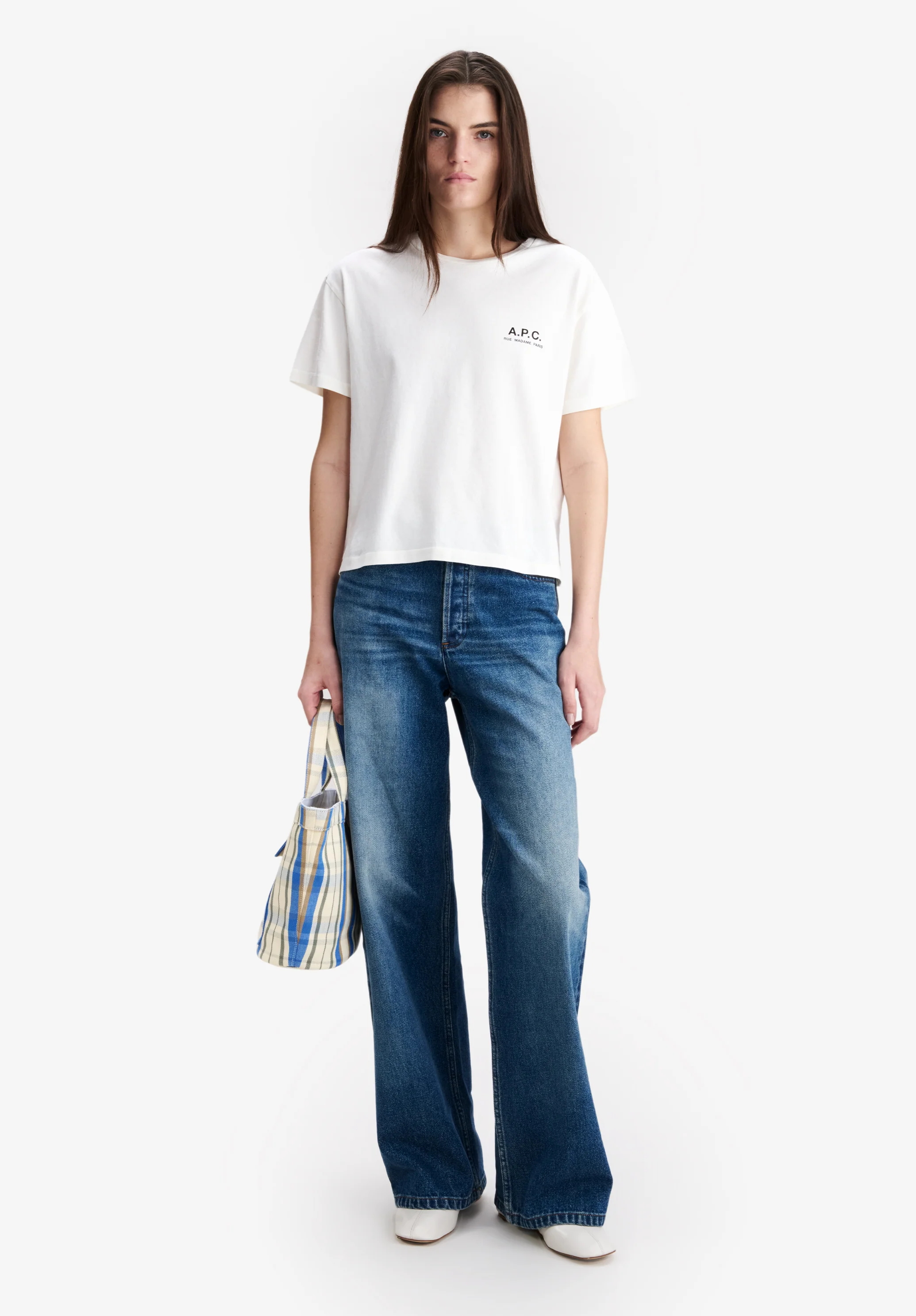 T-Shirt With A.P.C. Rue Madame Logo