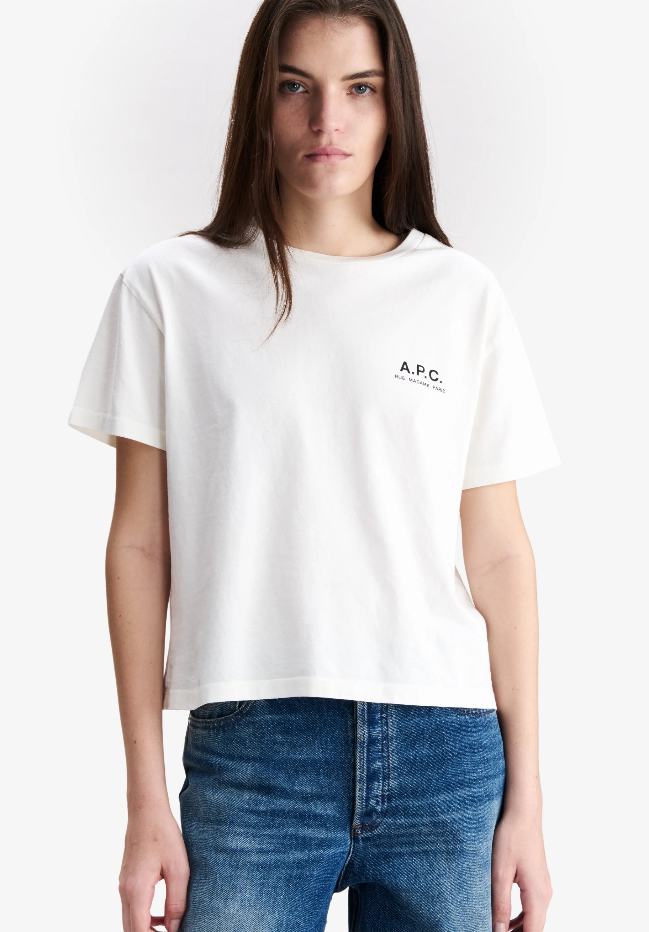 T-Shirt With A.P.C. Rue Madame Logo