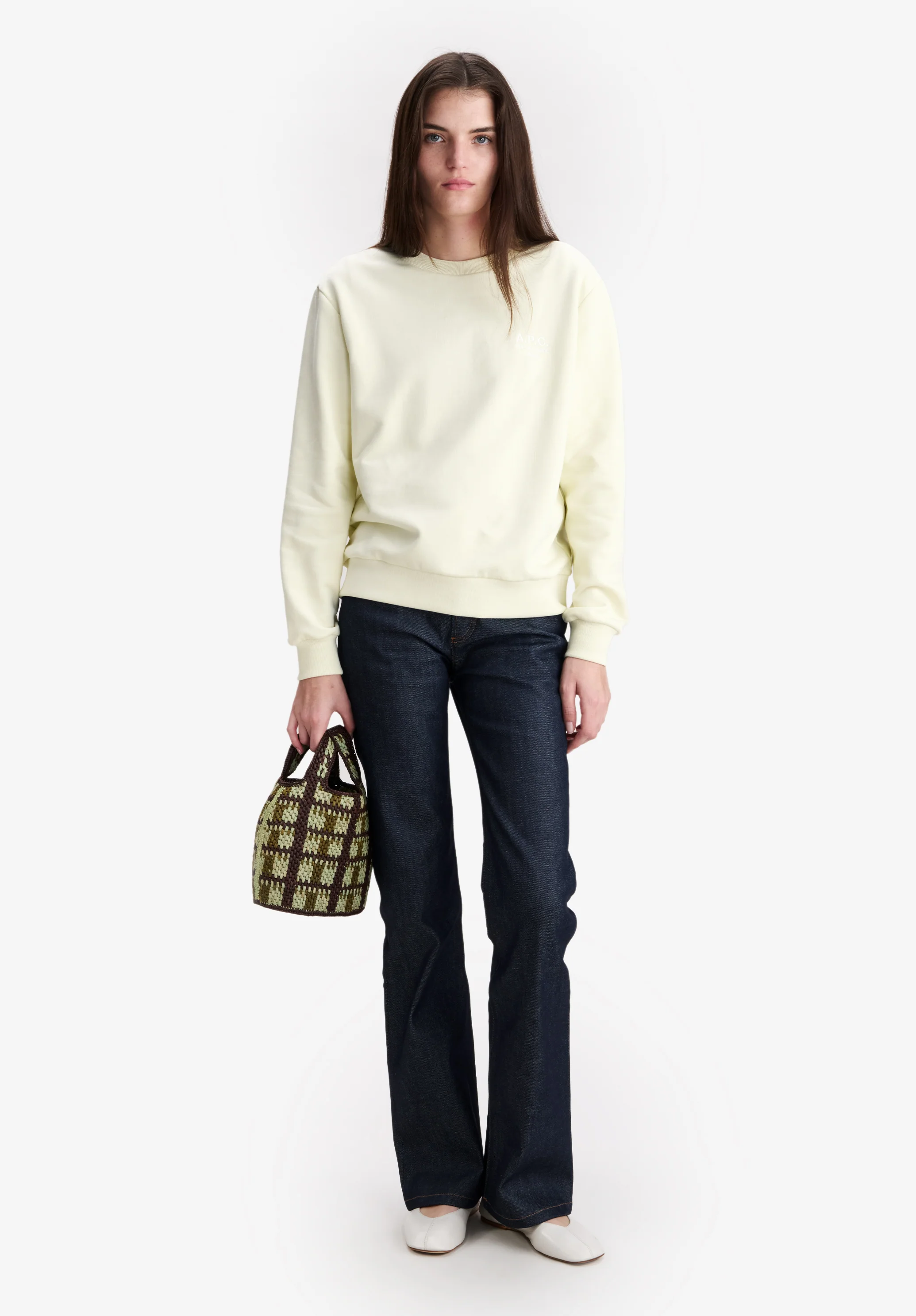 Sweatshirt With A.P.C. Rue Madame Logo (W)
