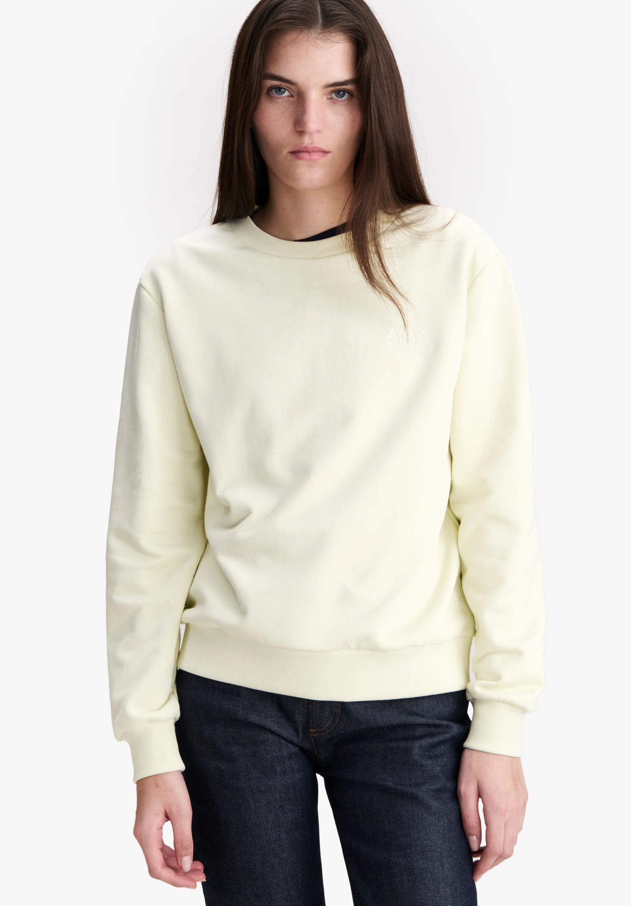 Sweatshirt With A.P.C. Rue Madame Logo (W)