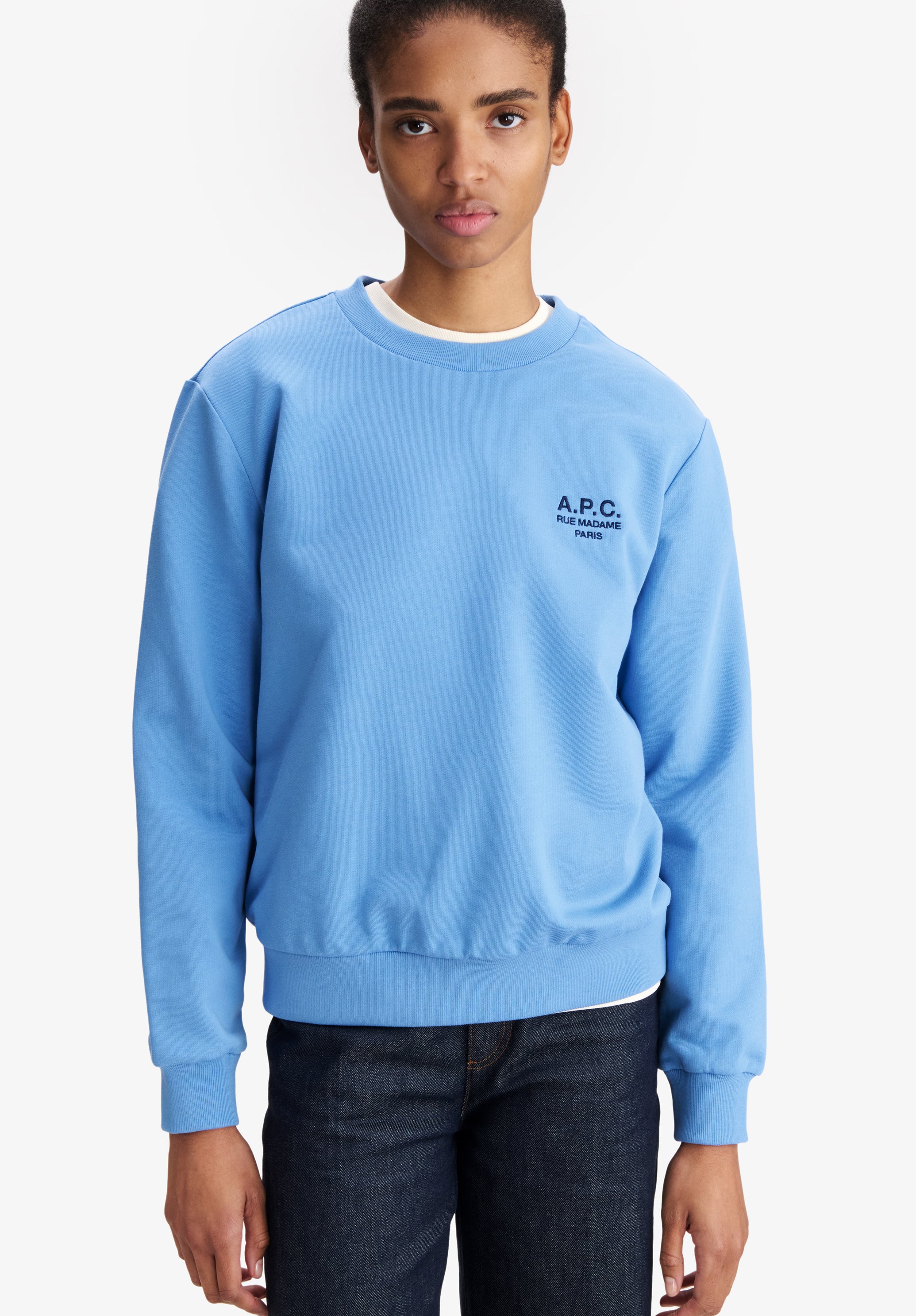 Sweatshirt With A.P.C. Rue Madame Logo (W)