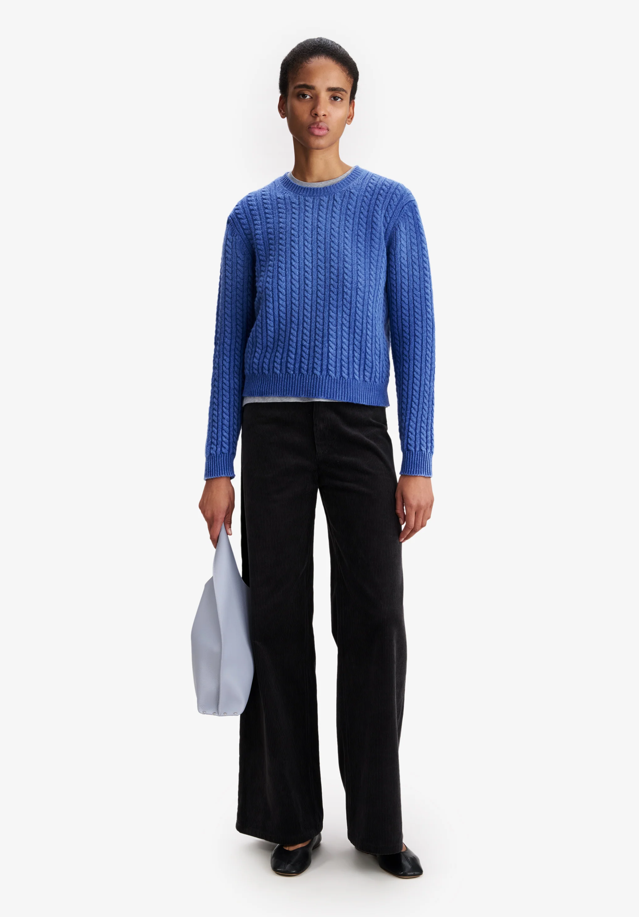 Cable-Knit Sweater