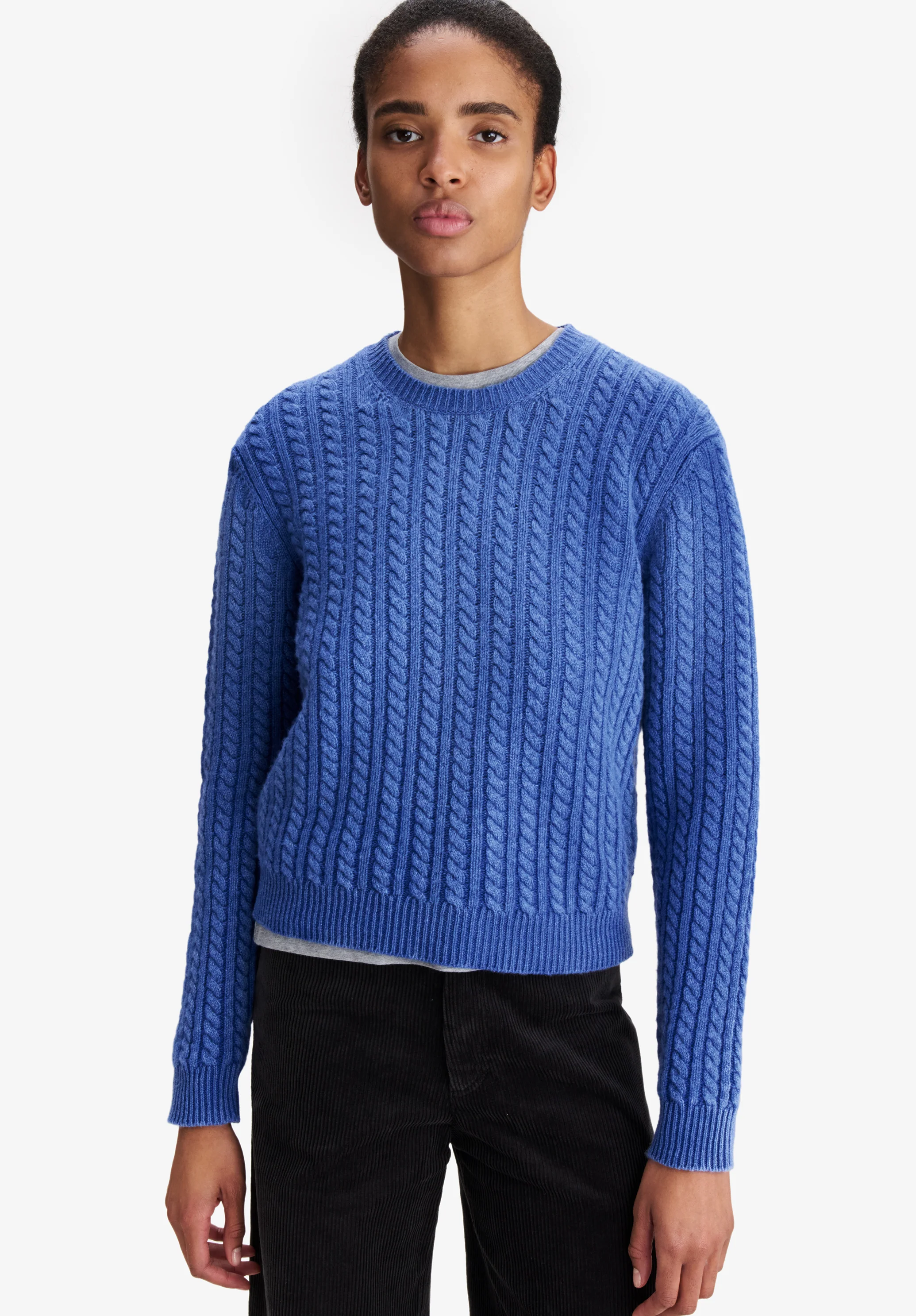 Cable-Knit Sweater
