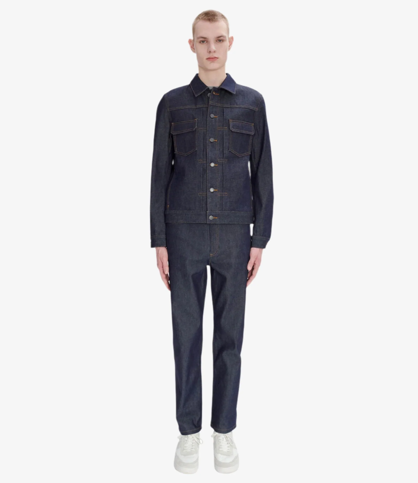 Jean work jacket