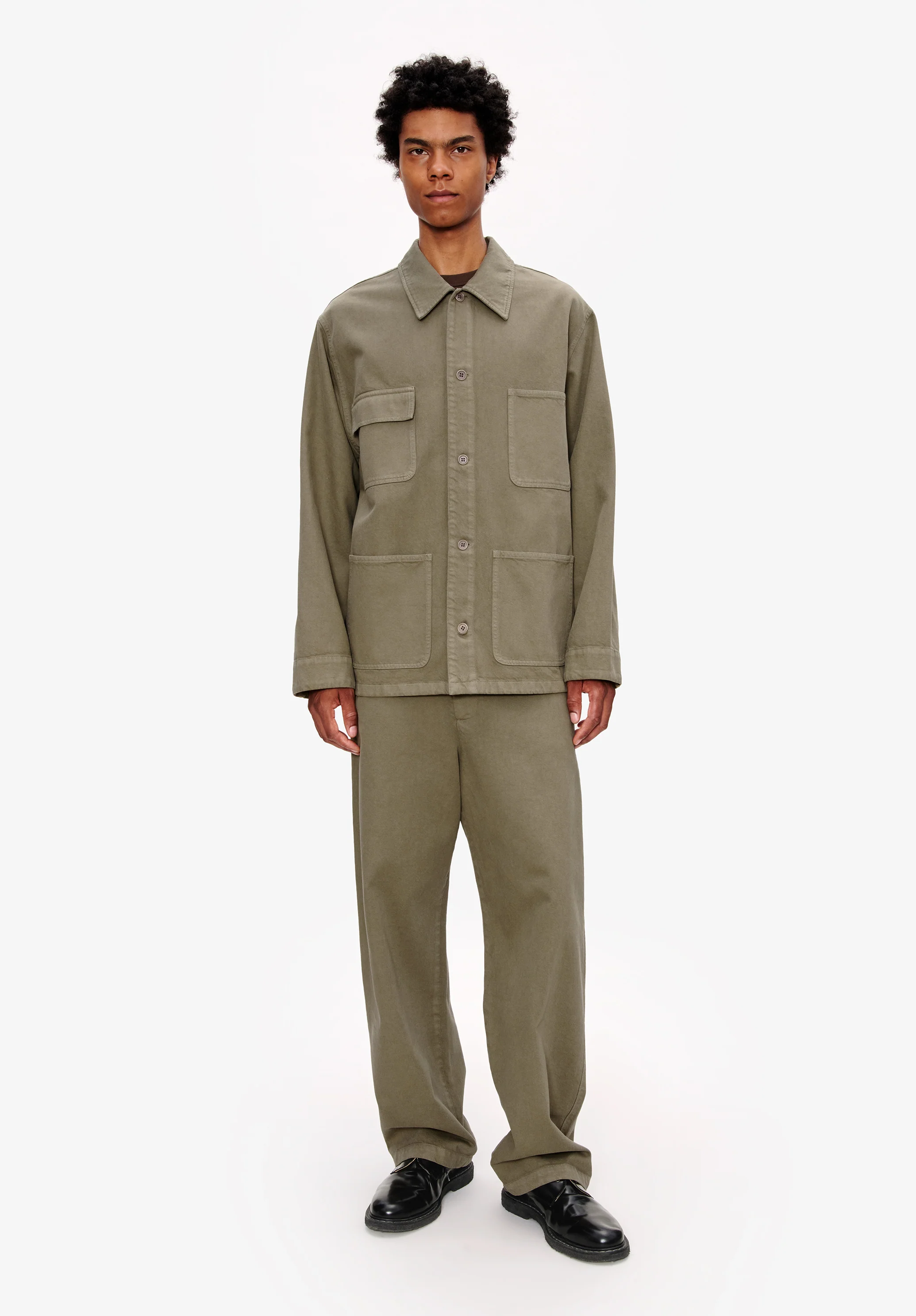 Loose-fit overshirt-jacket
