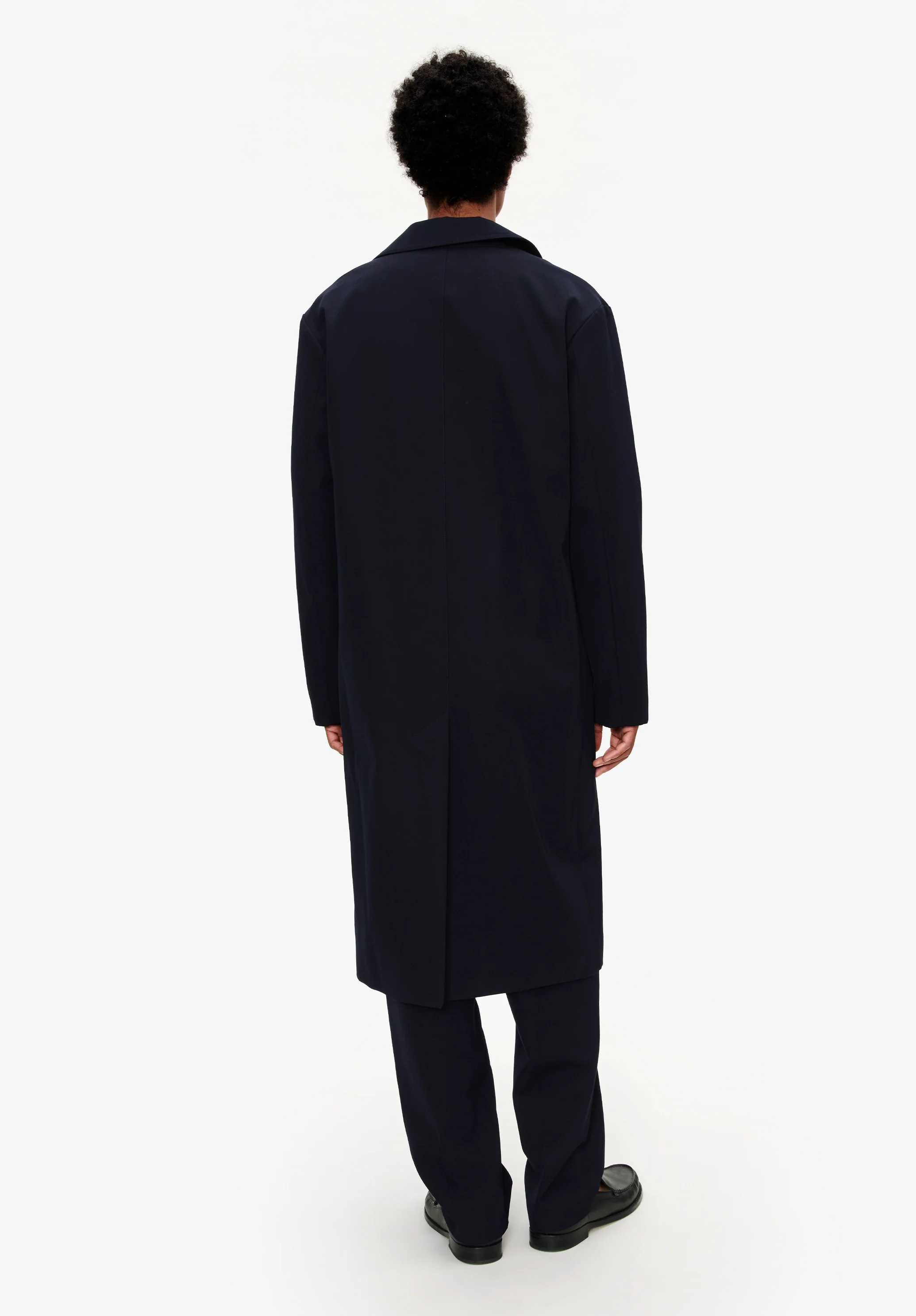 Double-breasted coat