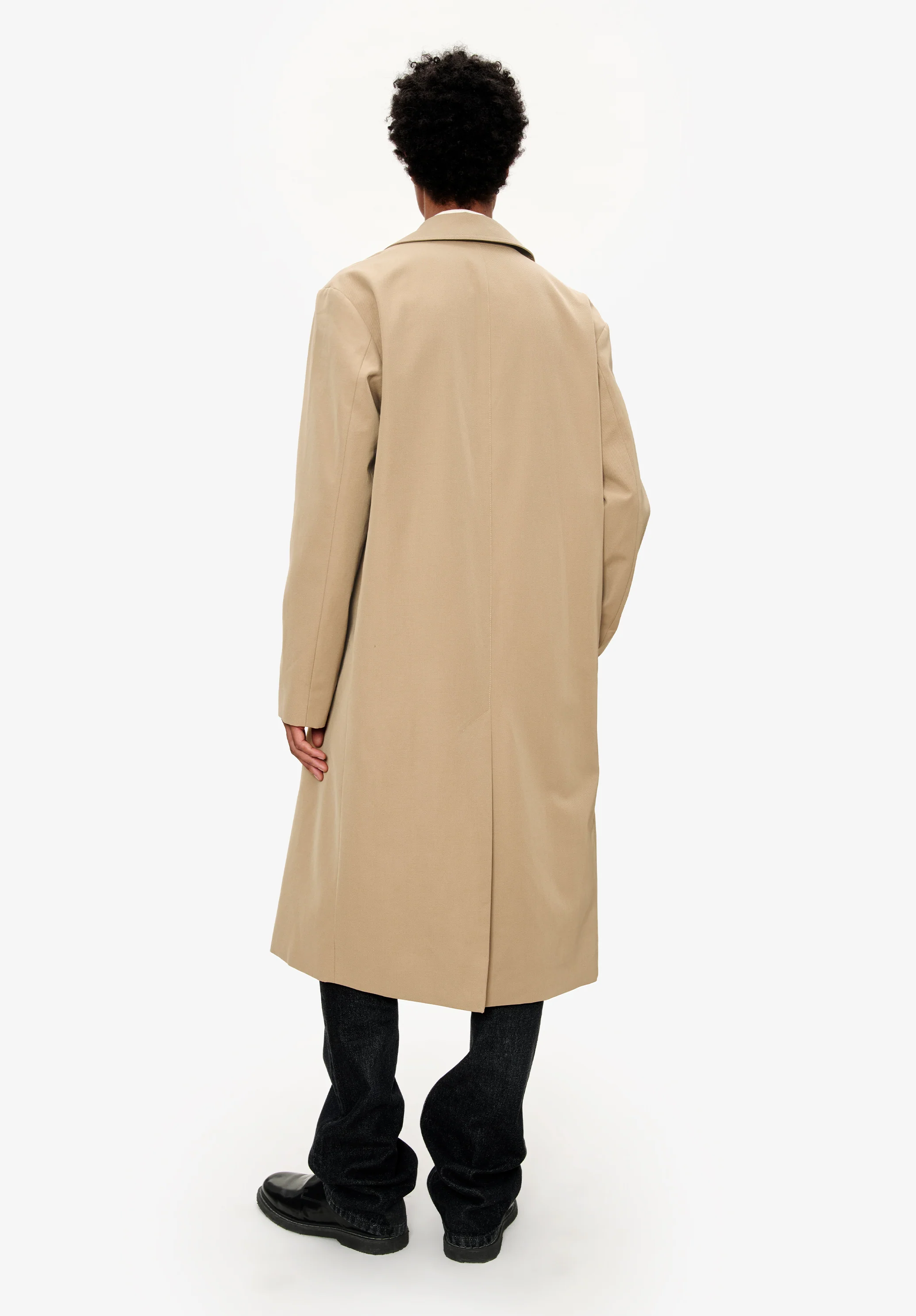 Double-breasted coat