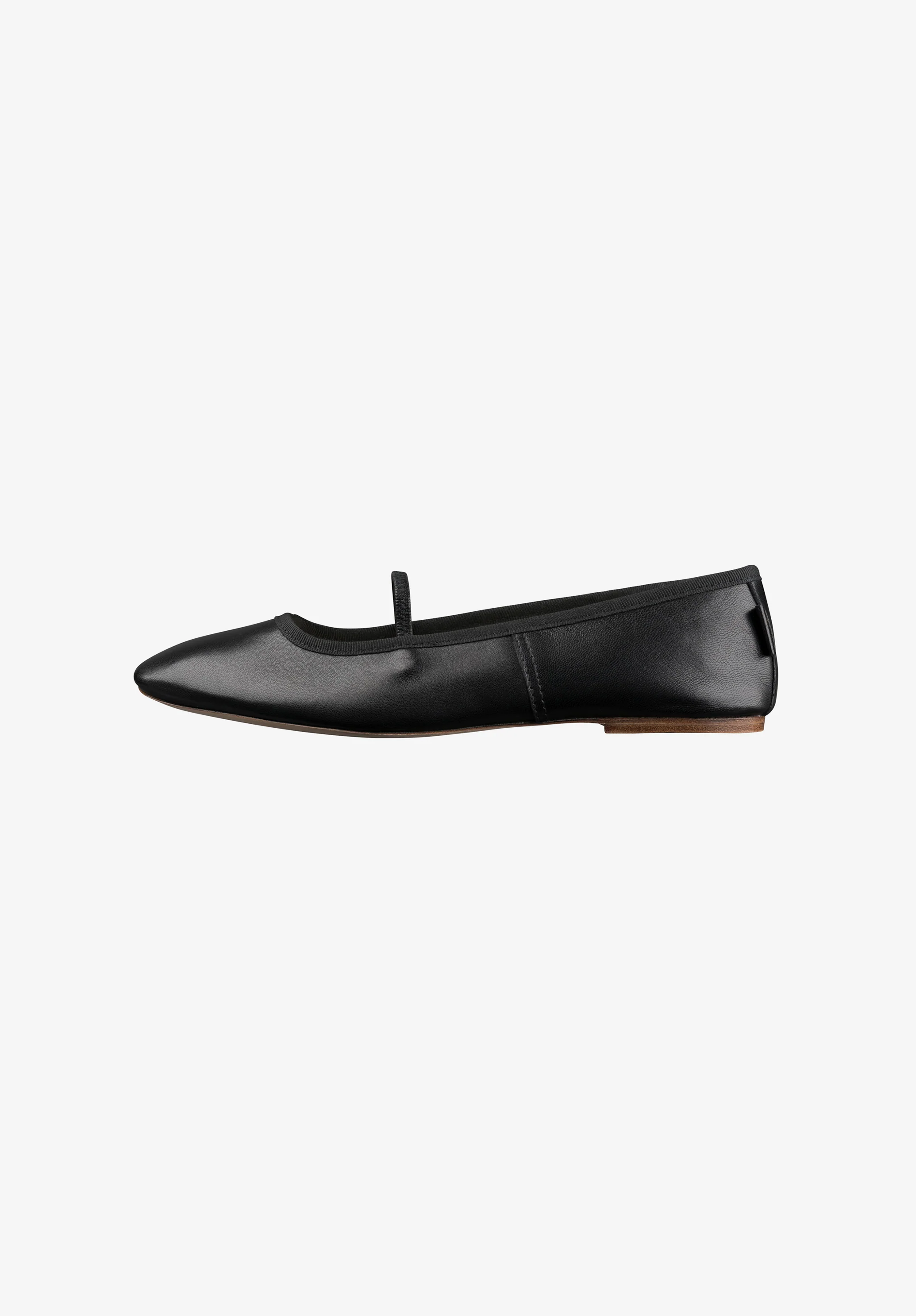 Swan ballet flats