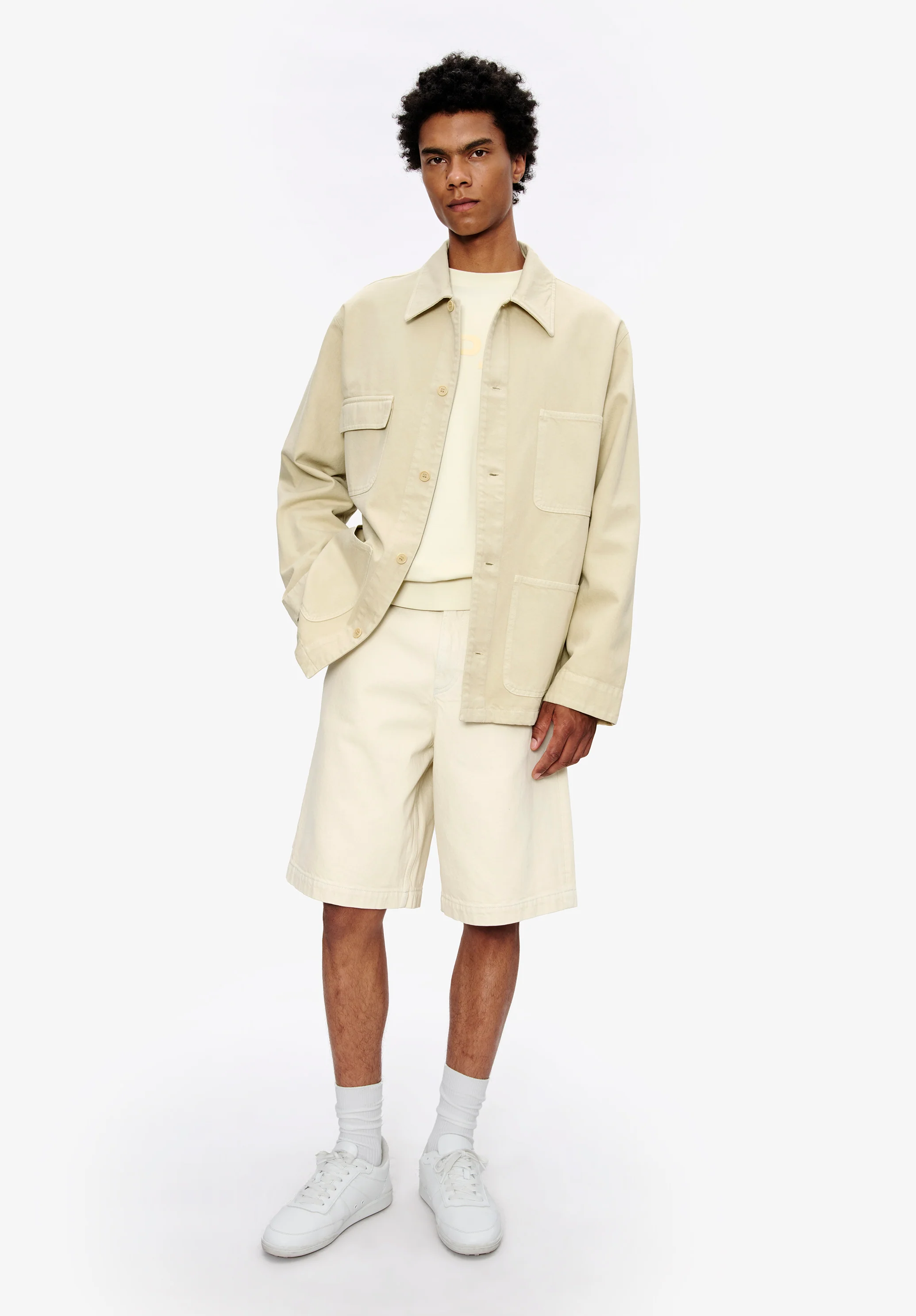 Loose-fit overshirt-jacket