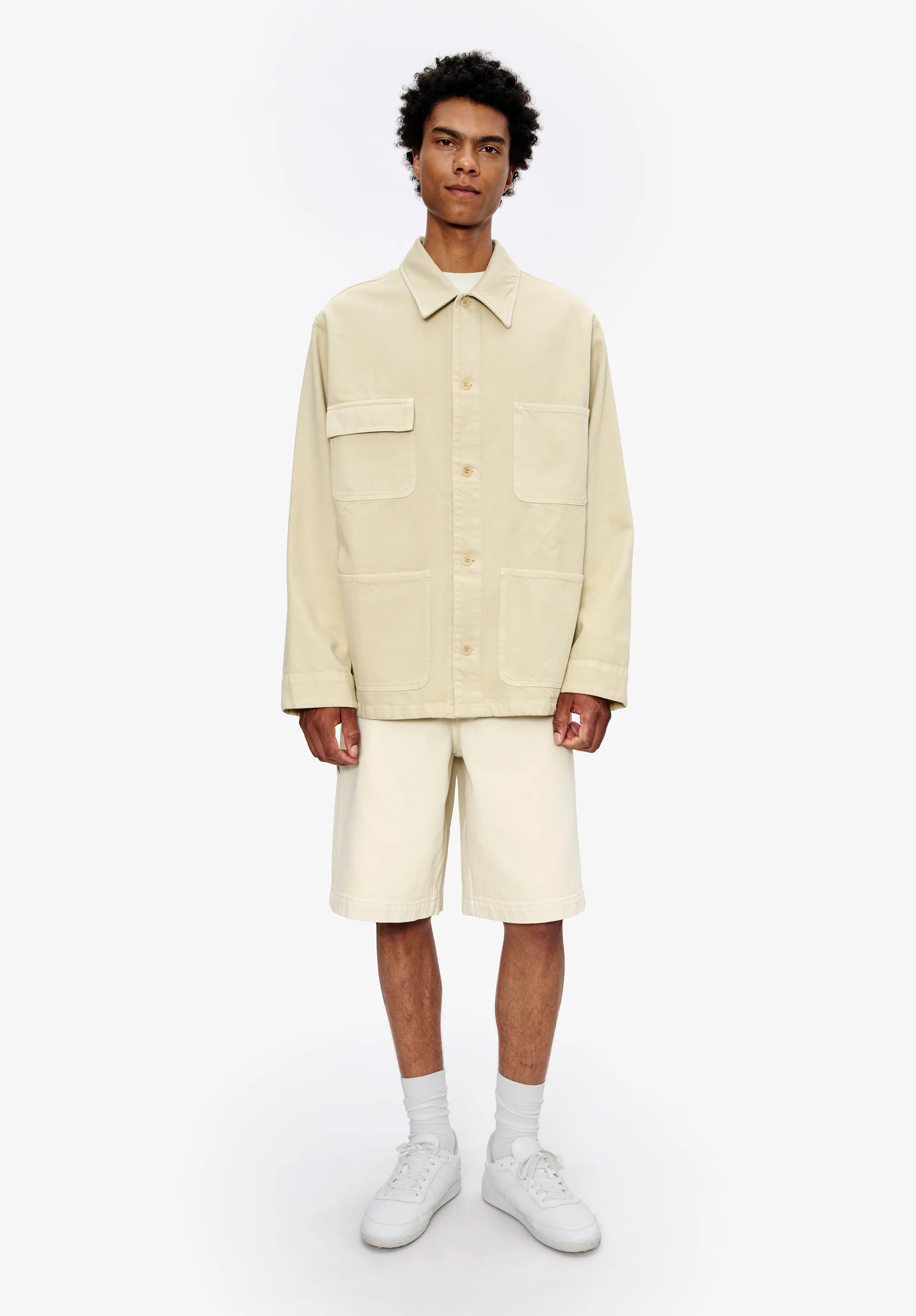 Loose-fit overshirt-jacket