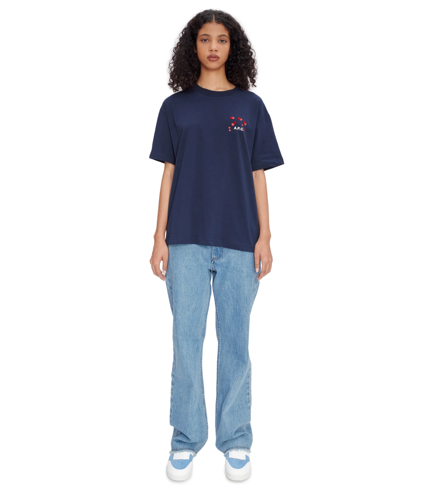 Relaxed Raw Edge F jeans