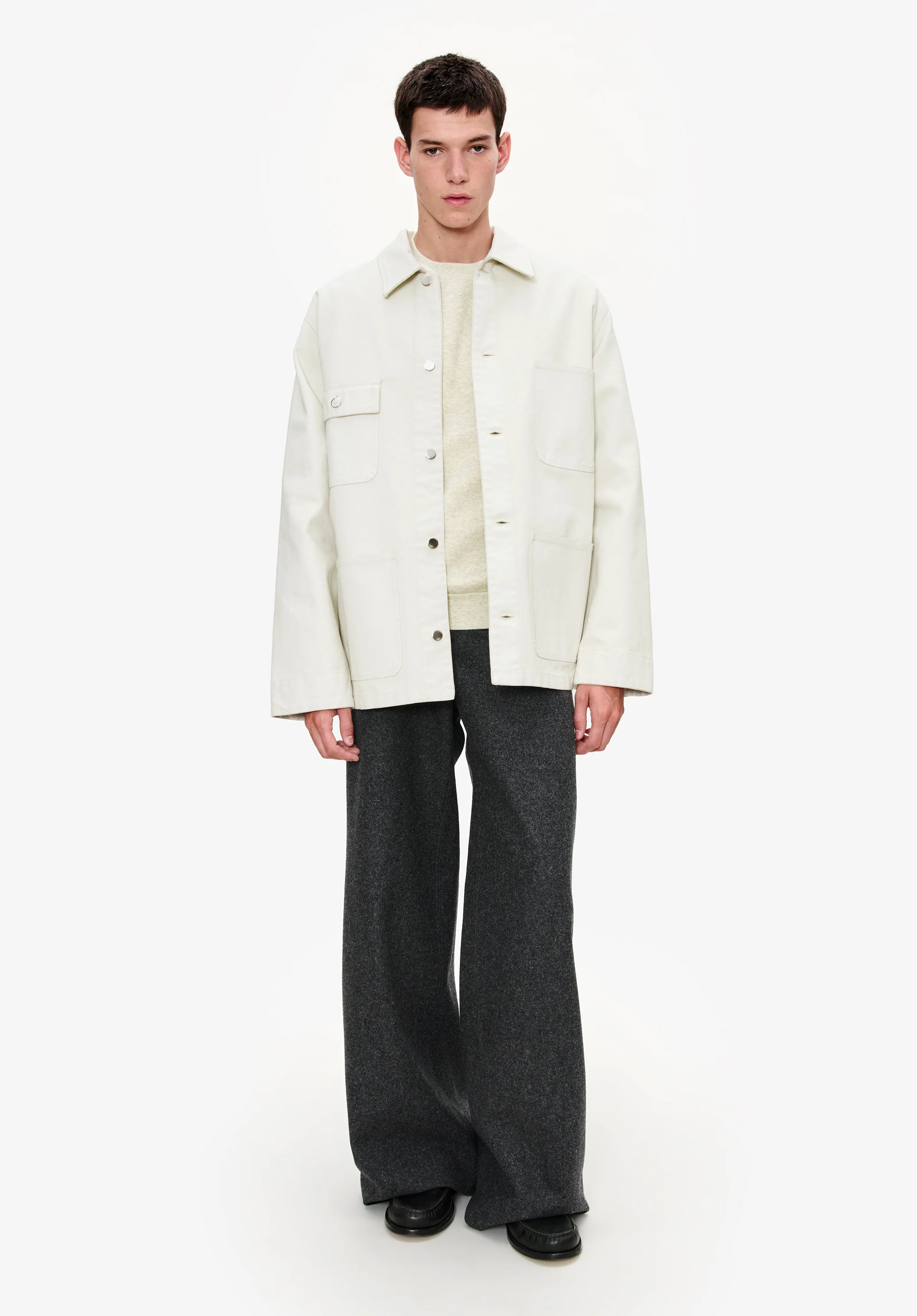 Loose-fit overshirt-jacket