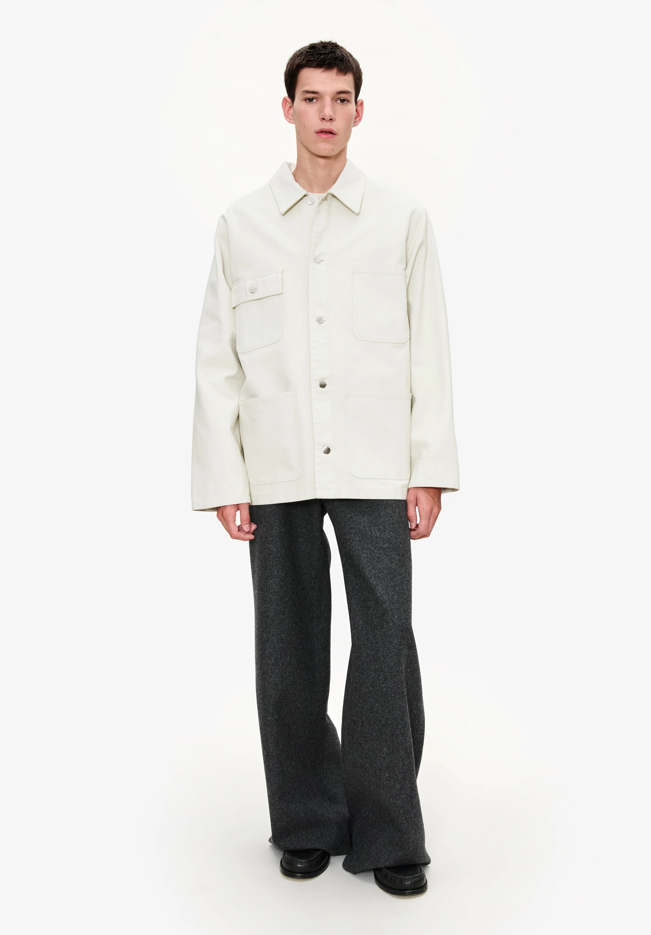 Loose-fit overshirt-jacket