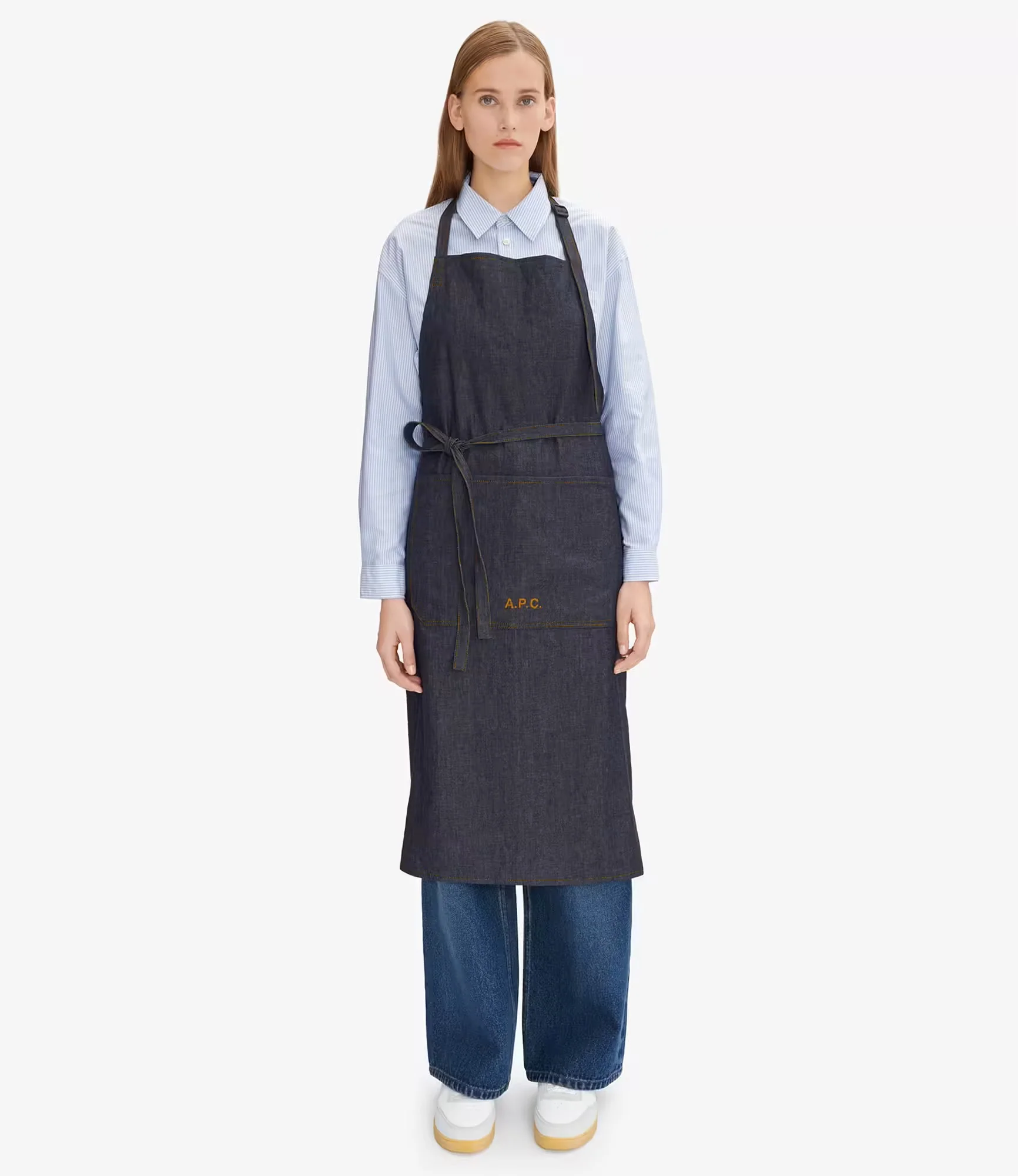 Denim apron
