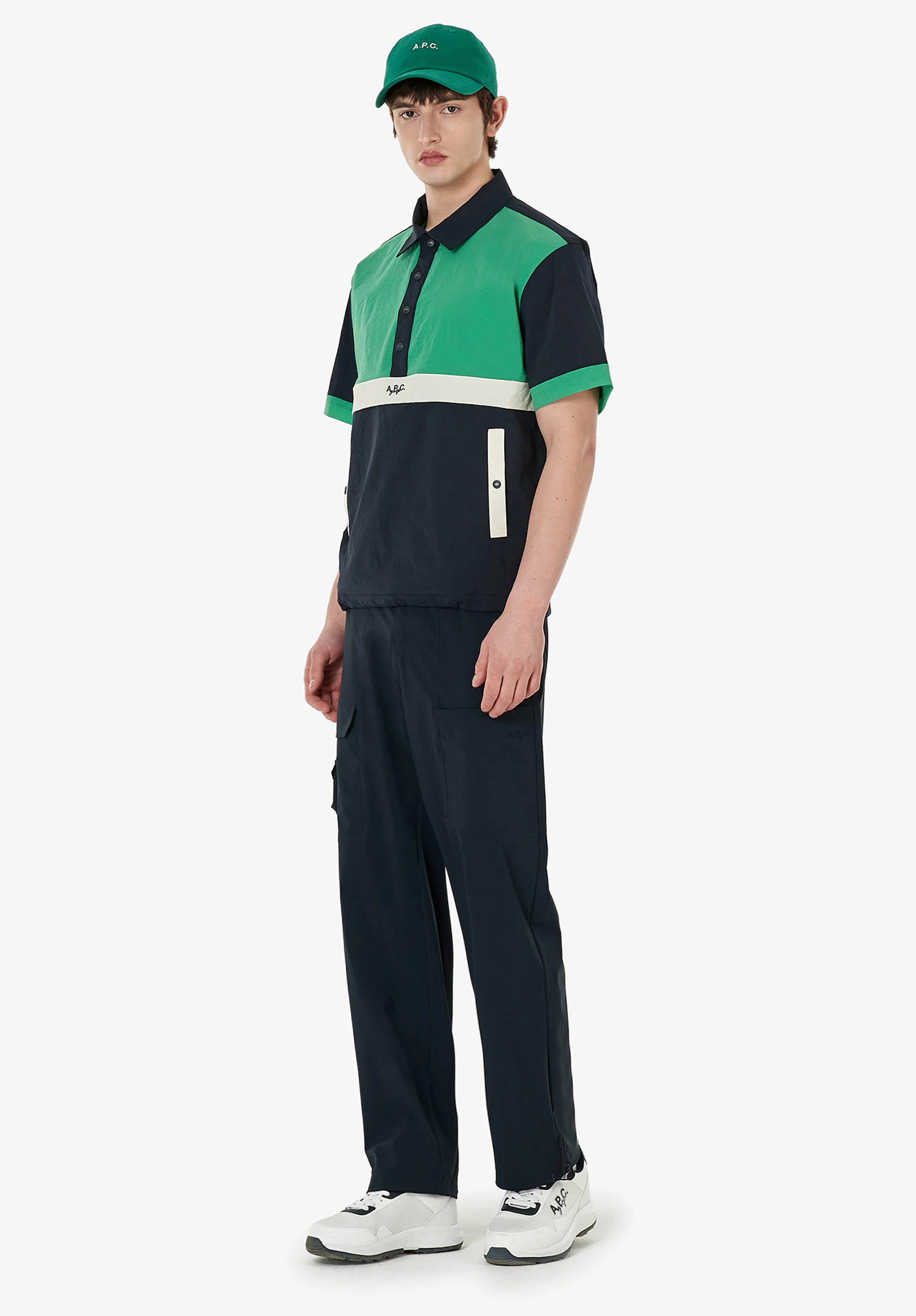 Short sleeve windbreaker jacket A.P.C. Golf