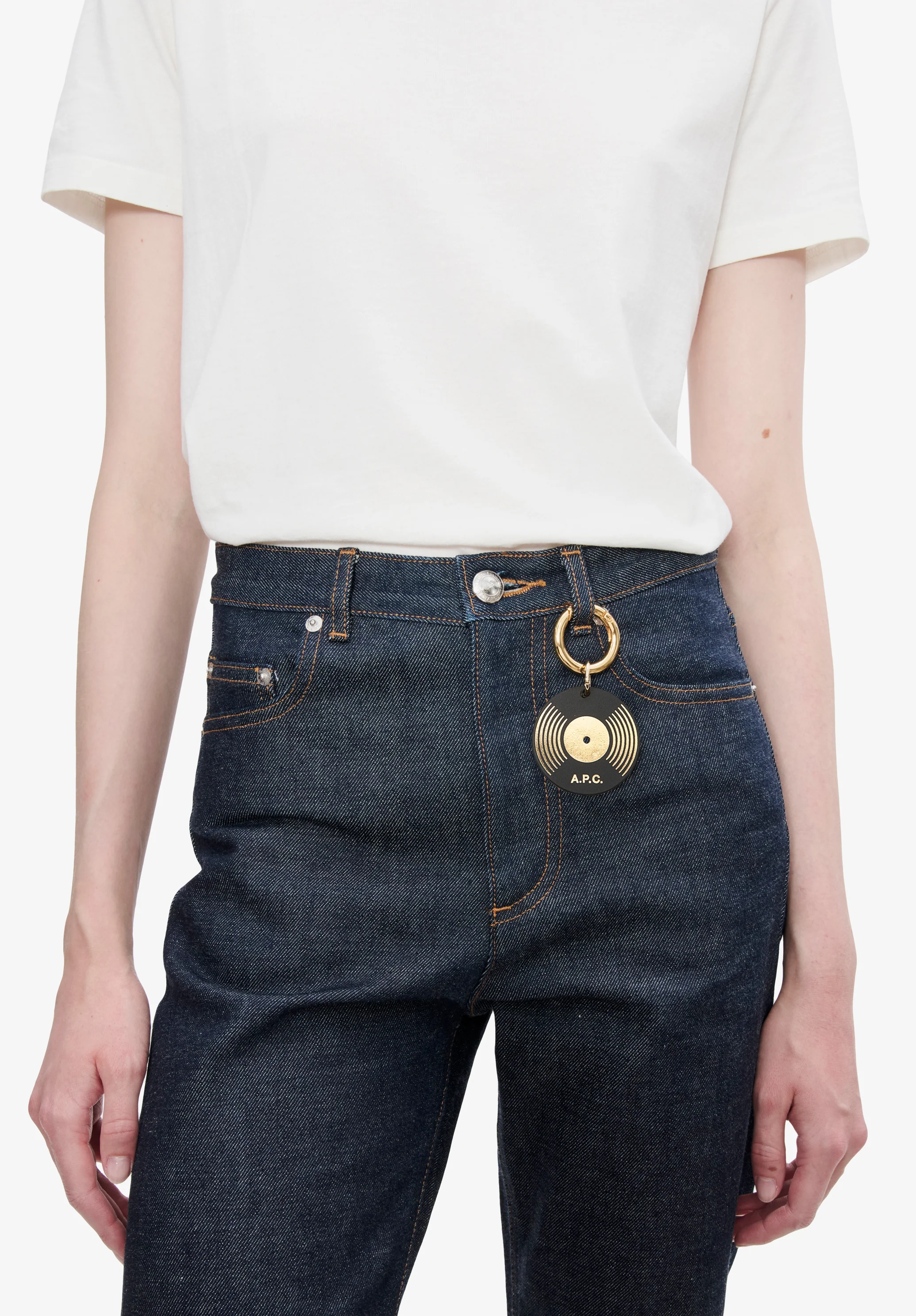 Vinyl key ring