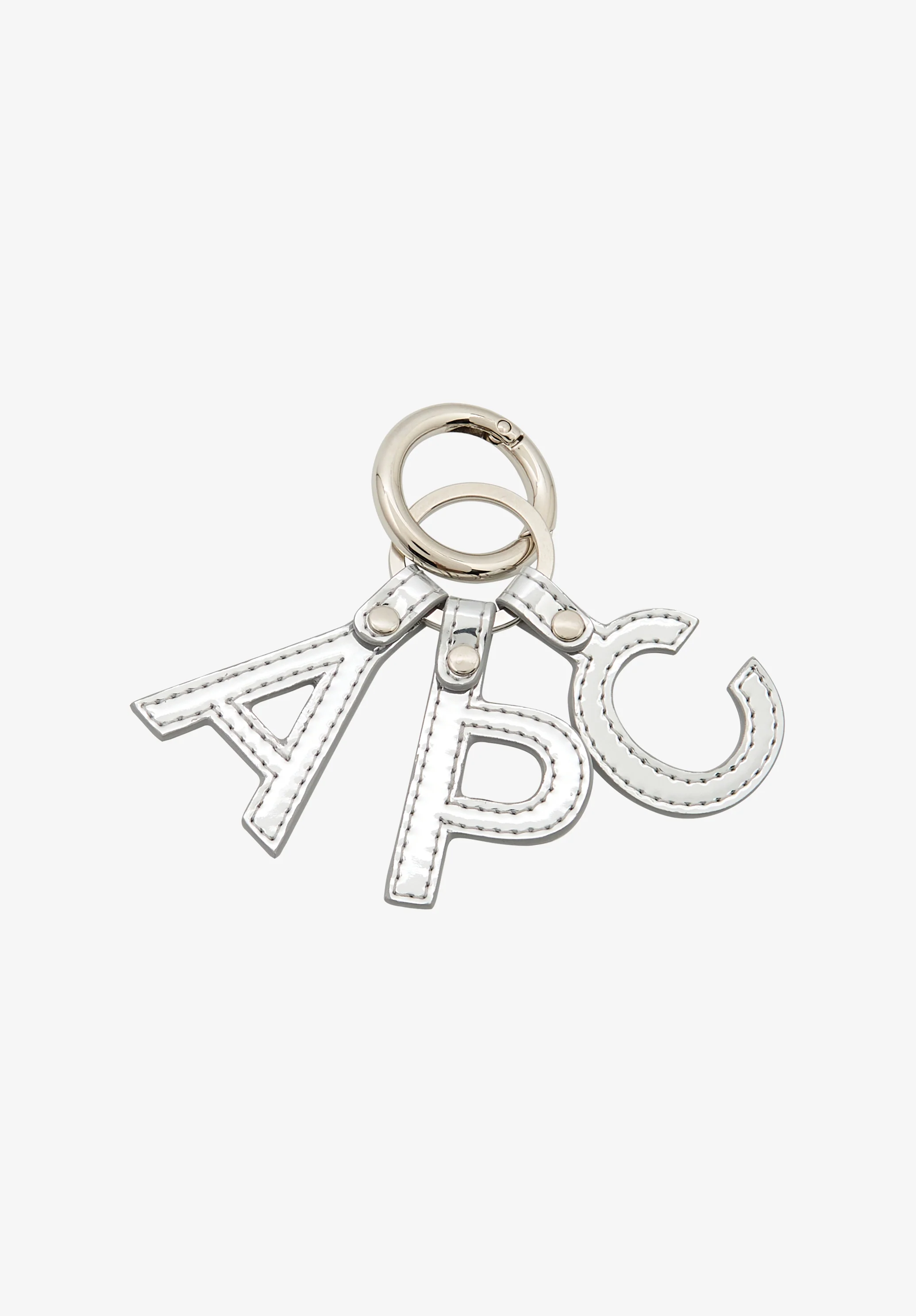 A.P.C. letters key ring
