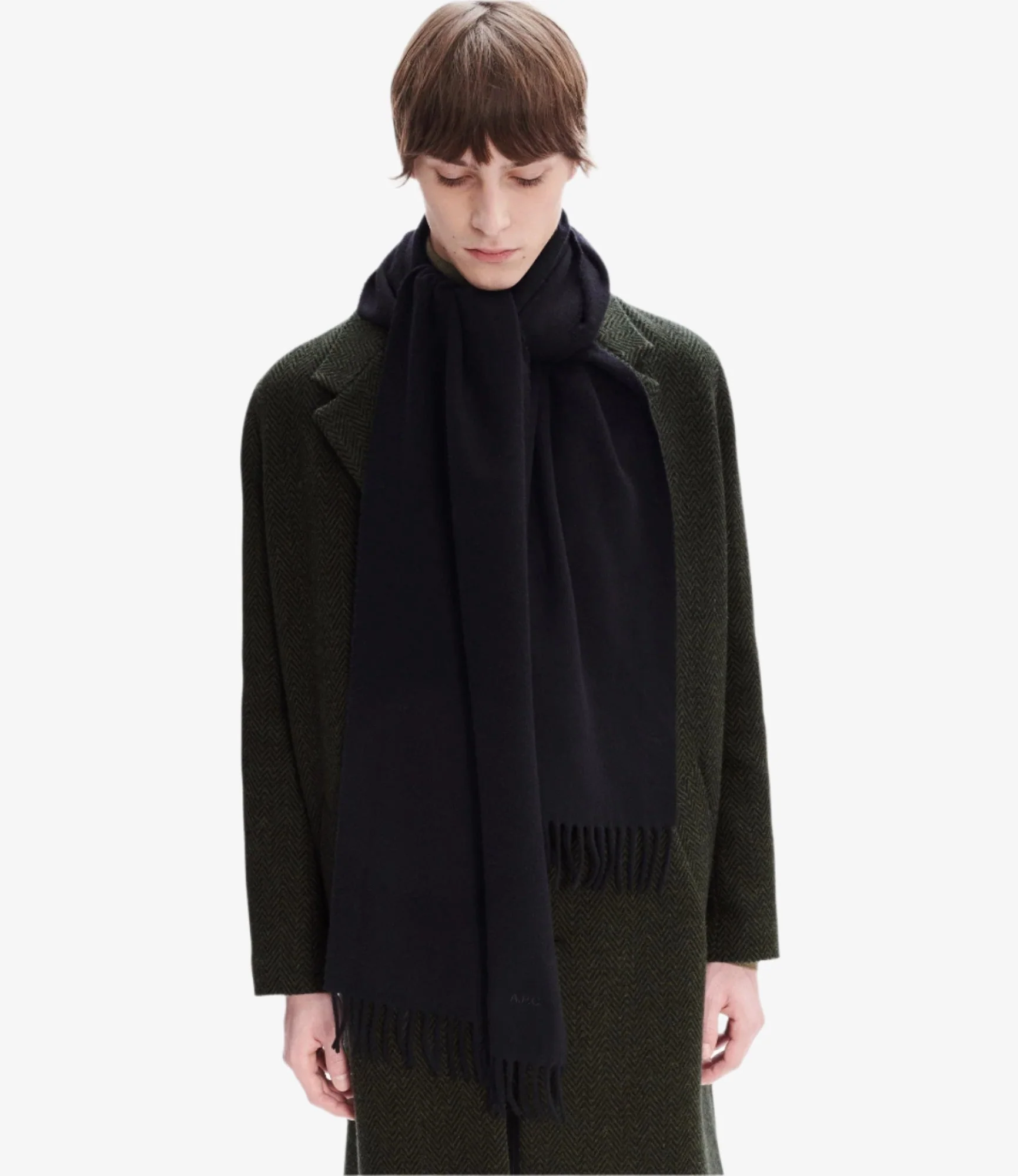 Alix Embroidered Scarf