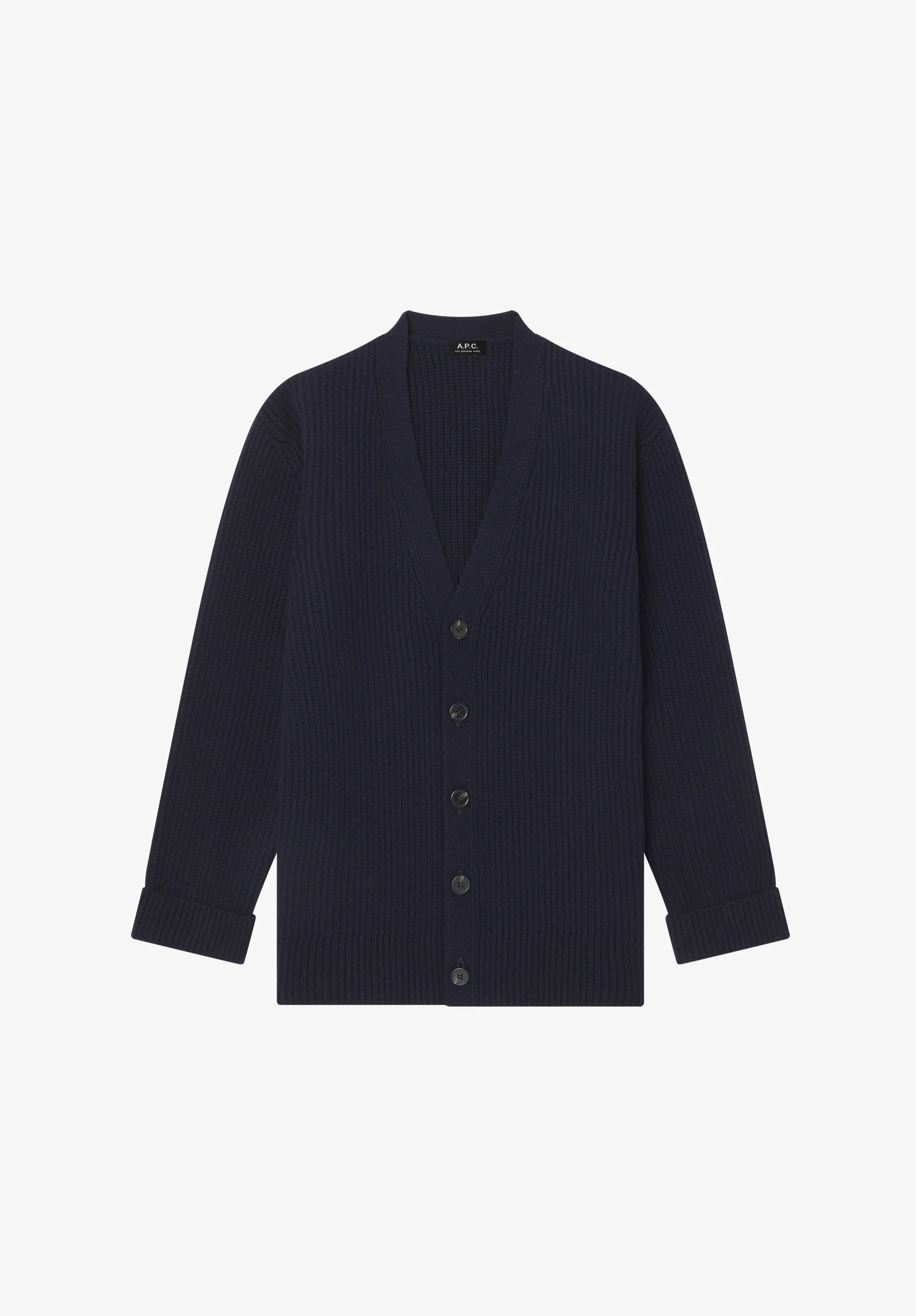 Wool-cashmere cardigan (M)