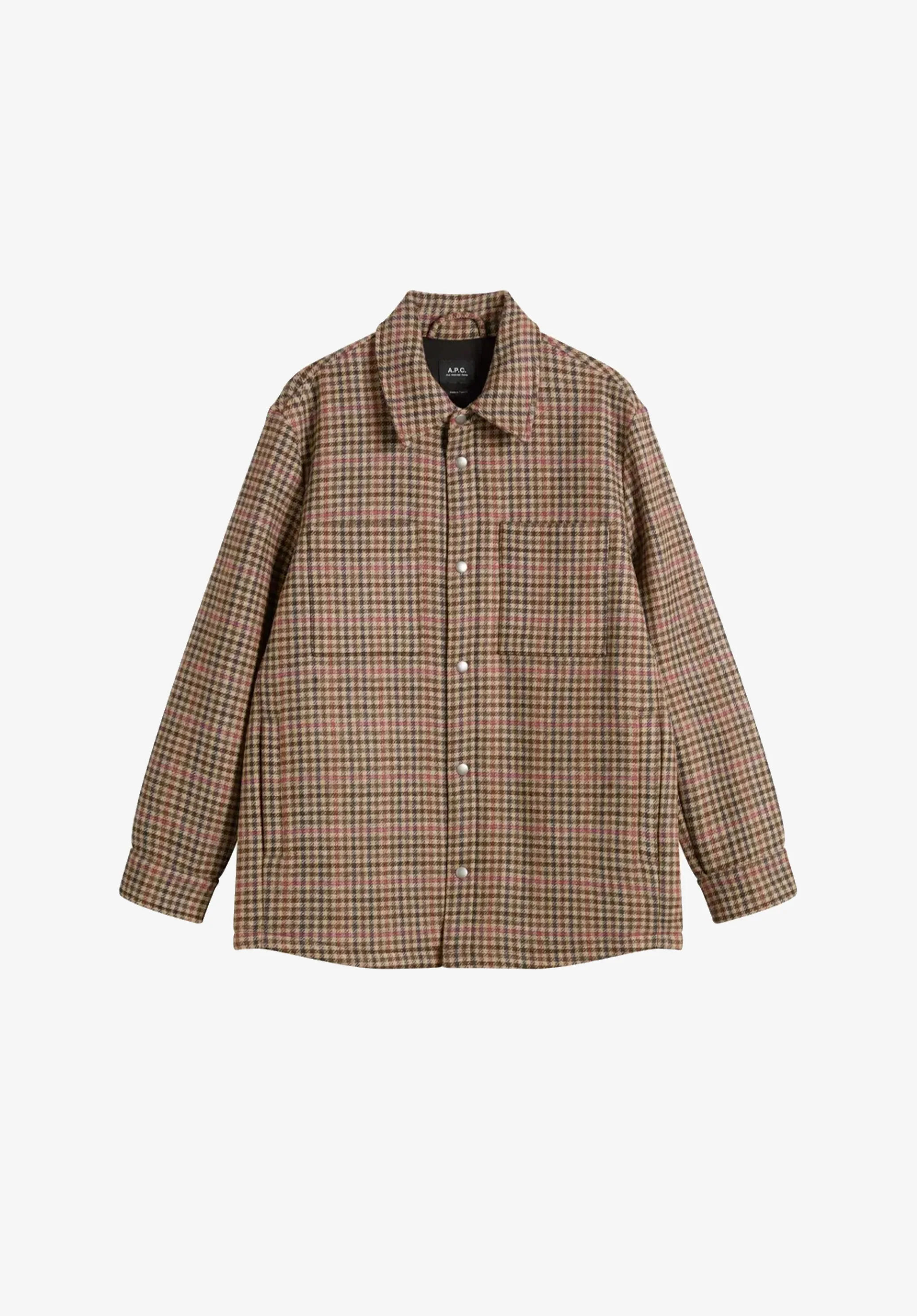 Tartan wool jacket