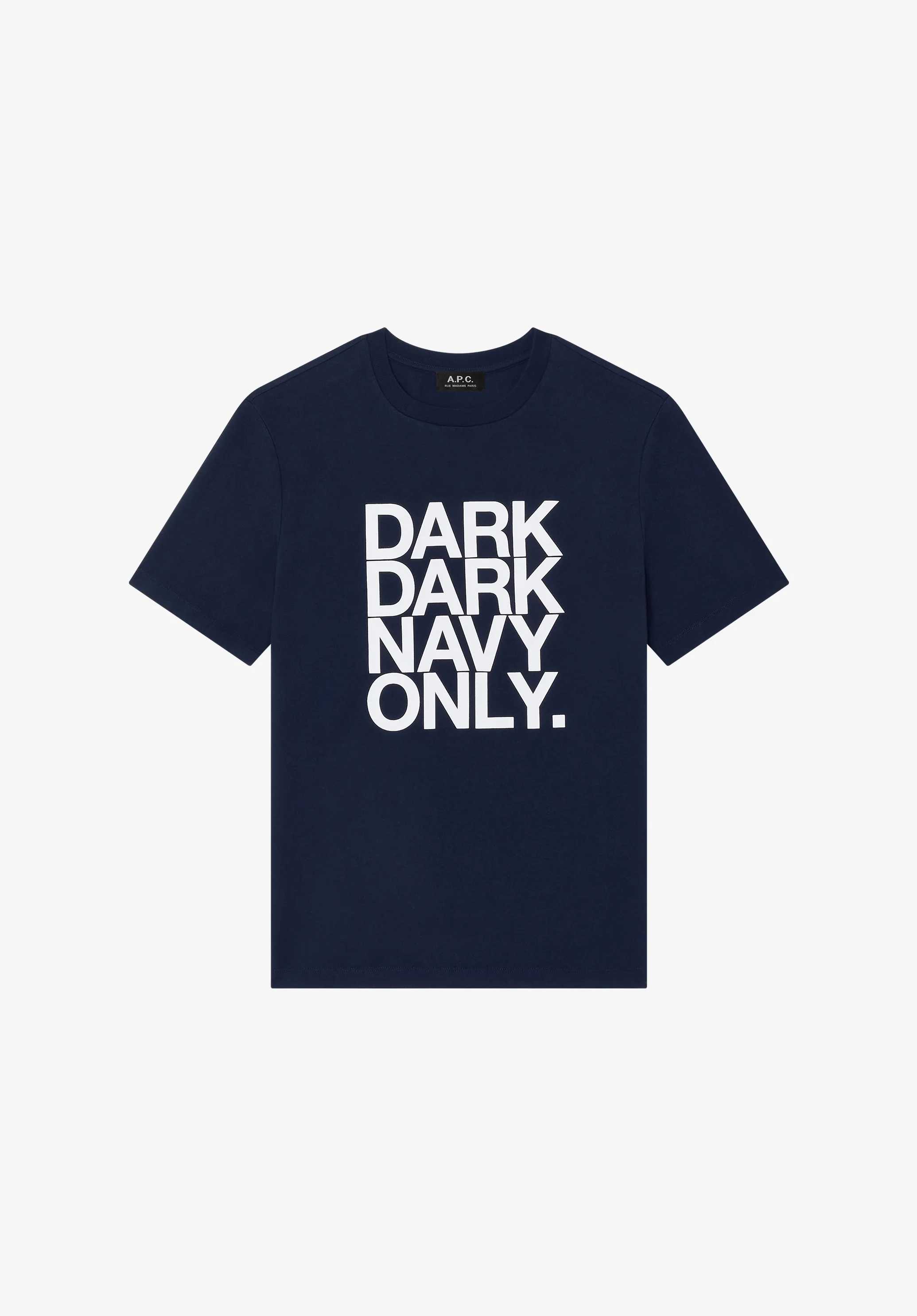 Dark dark navy only T-shirt (M)