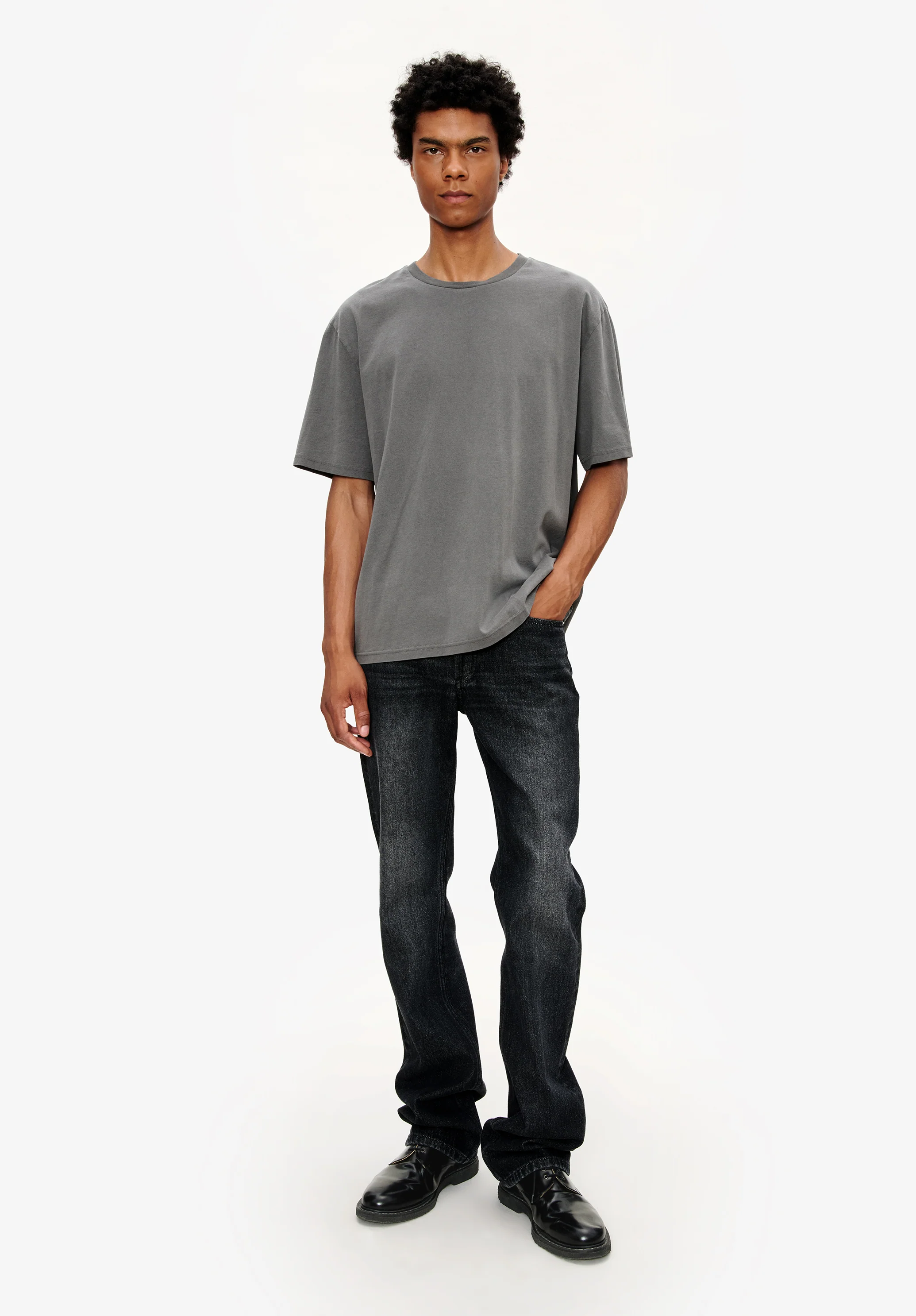 Délavé ample T-shirt