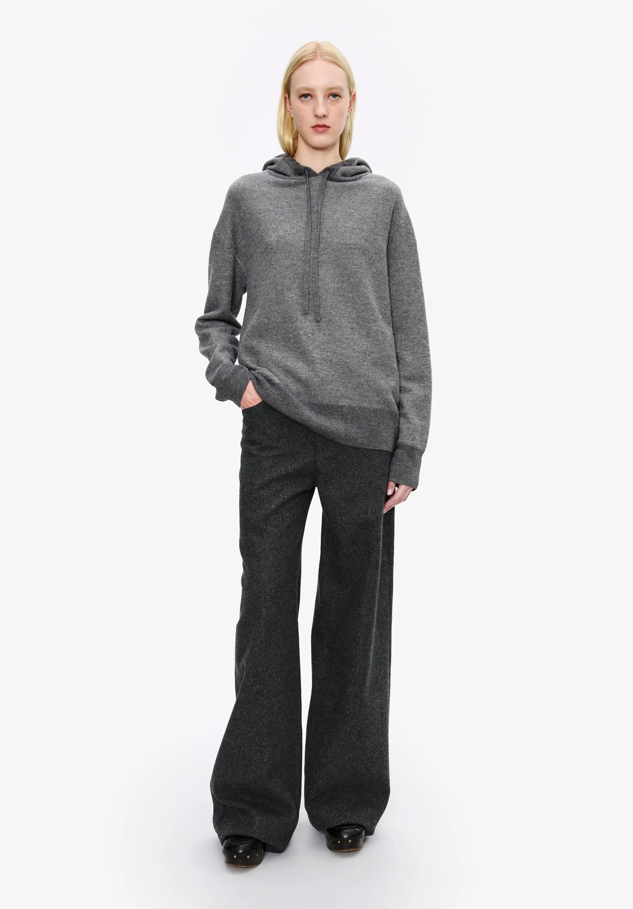 Unisex wool hoodie (W)