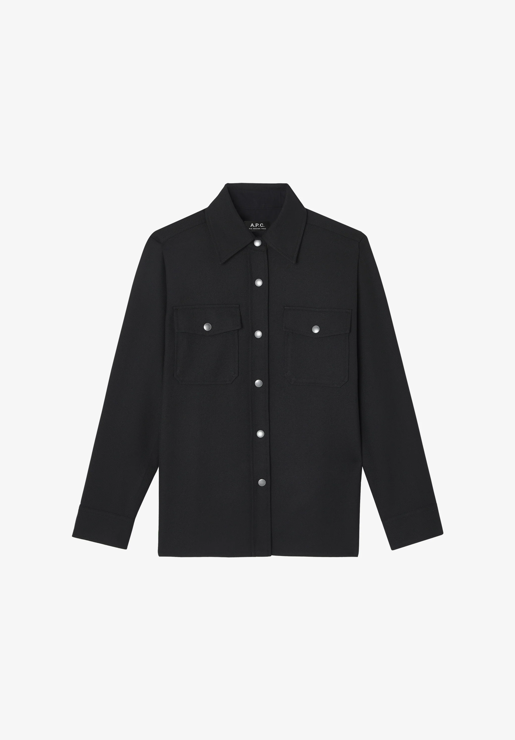 Wool overshirt