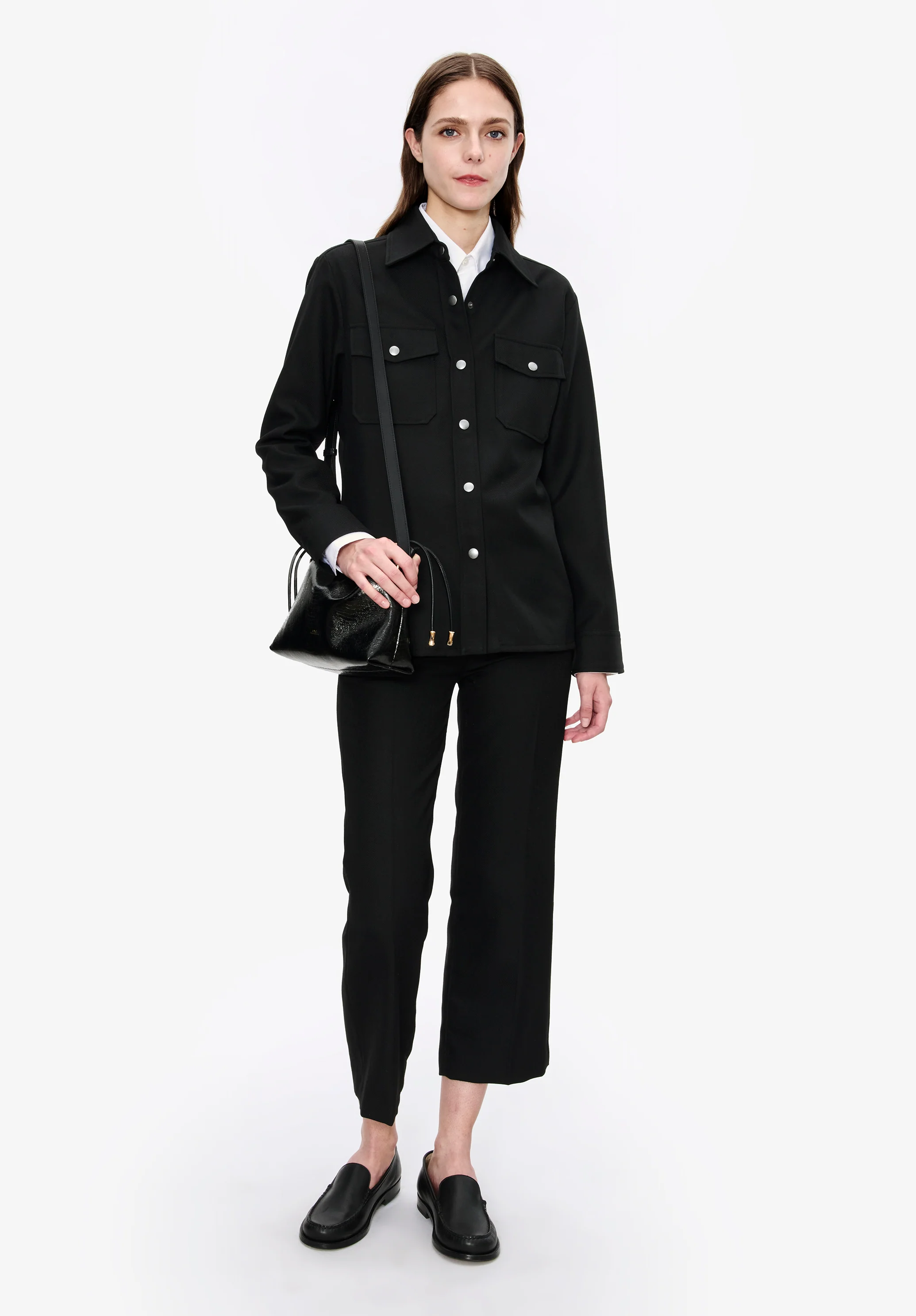 Wool overshirt