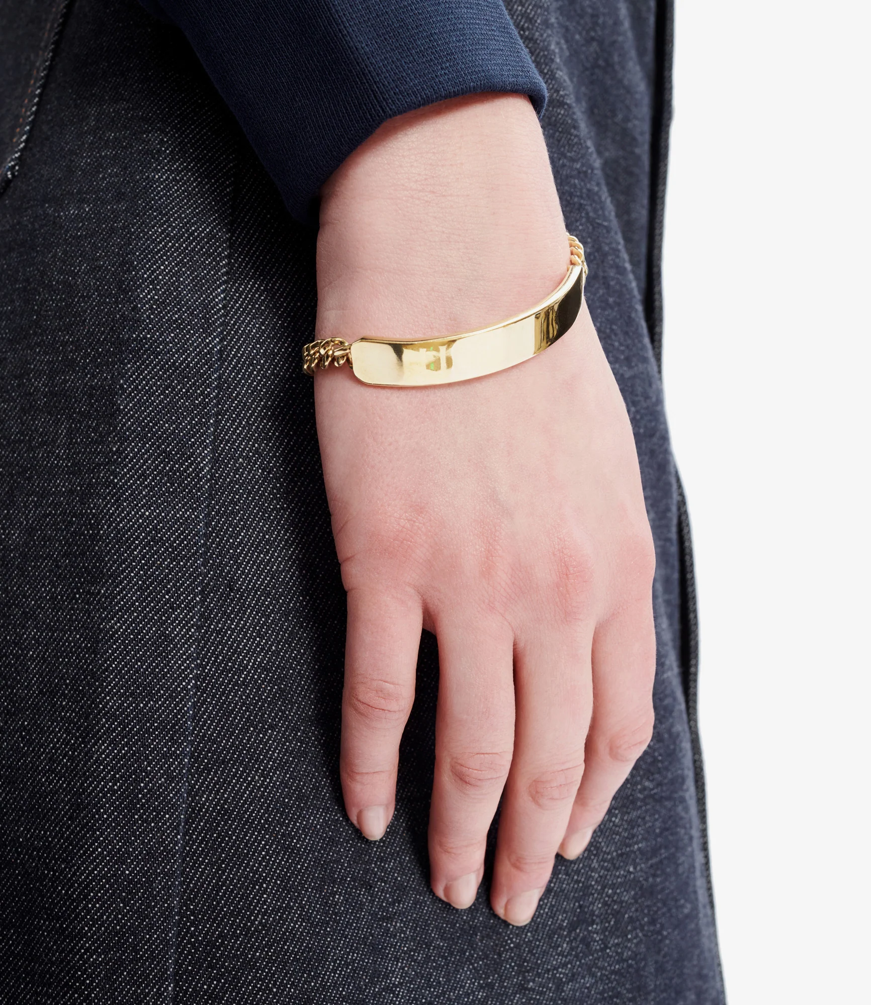 Darwin curb chain bracelet