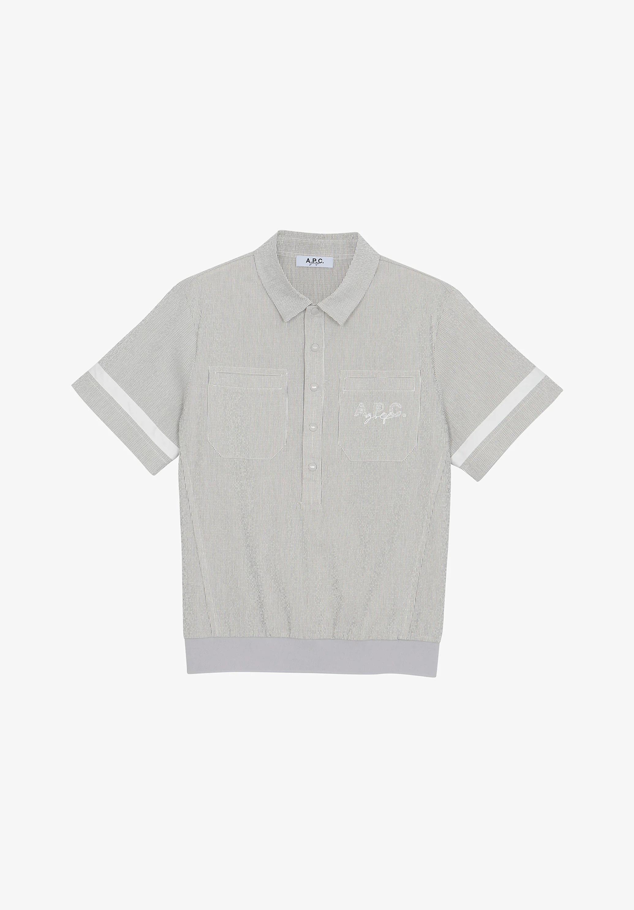 Seersucker polo A.P.C. Golf
