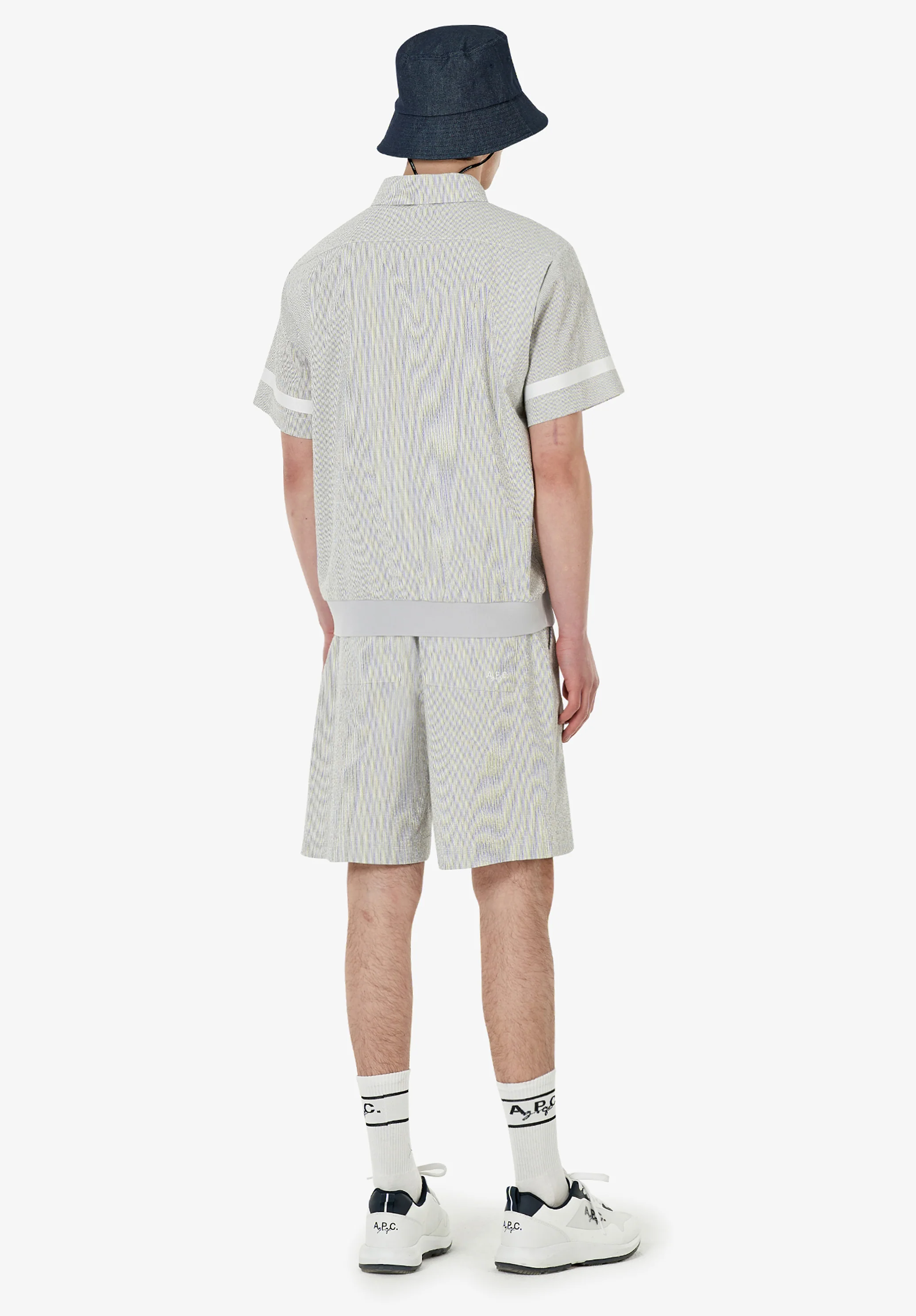 Seersucker polo A.P.C. Golf