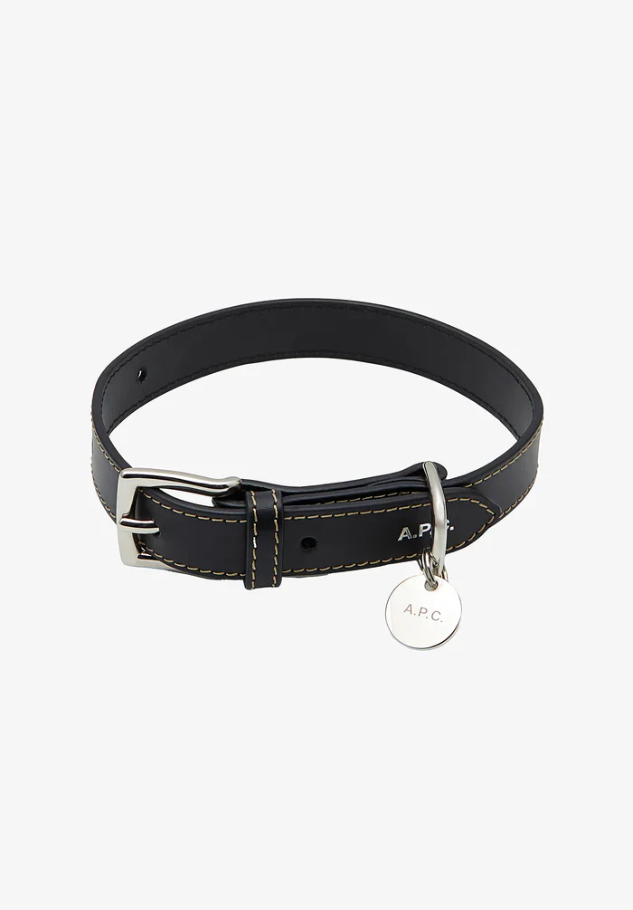Toutou leather collar