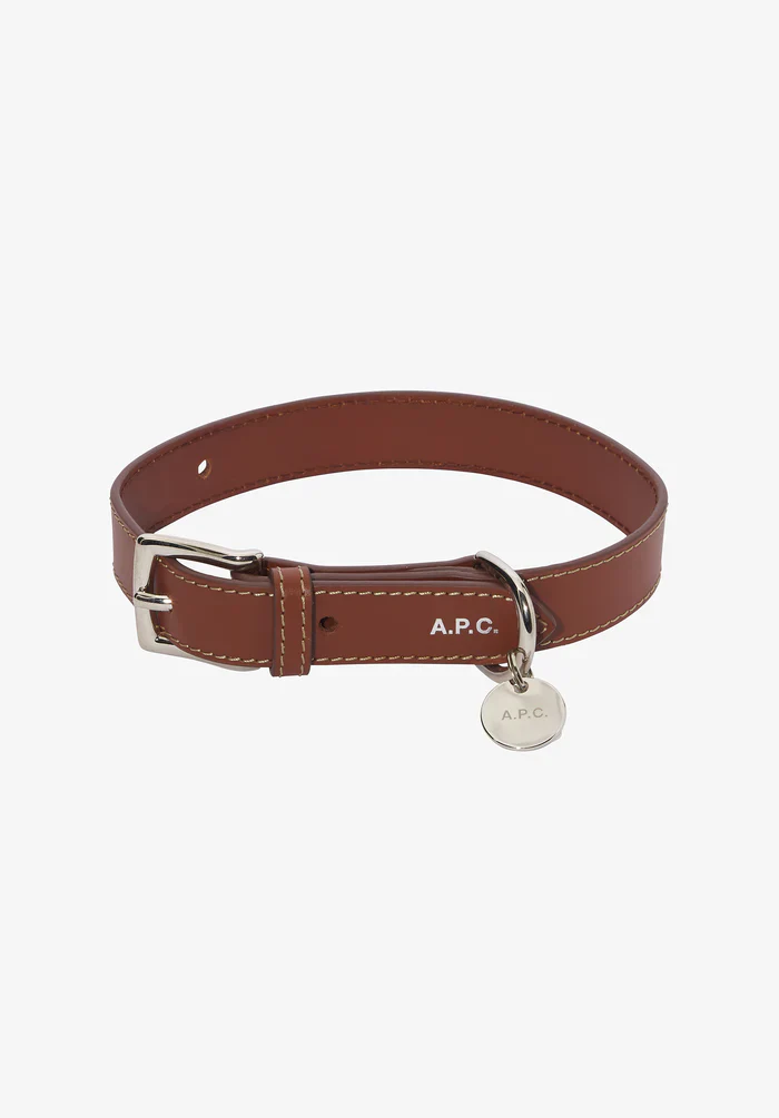 Toutou leather collar