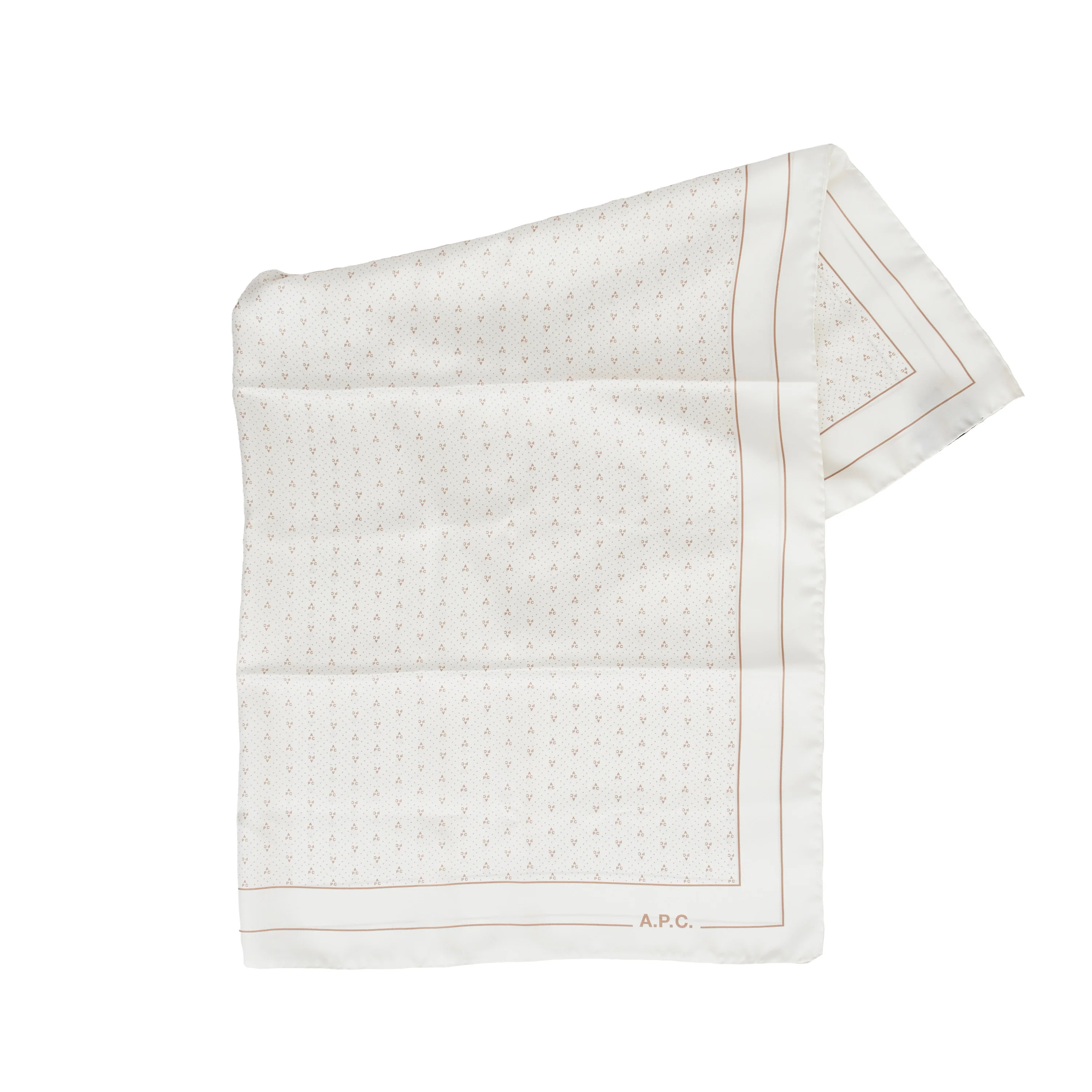 Monogram scarf